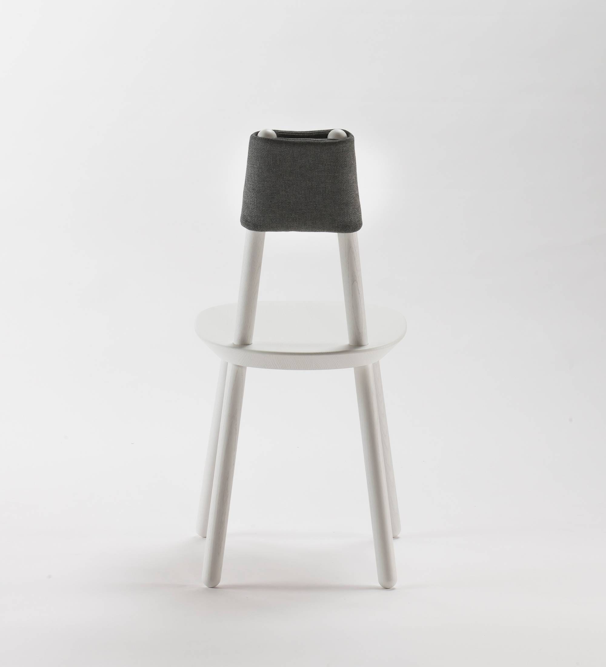 Naive Chair Ash Wood White