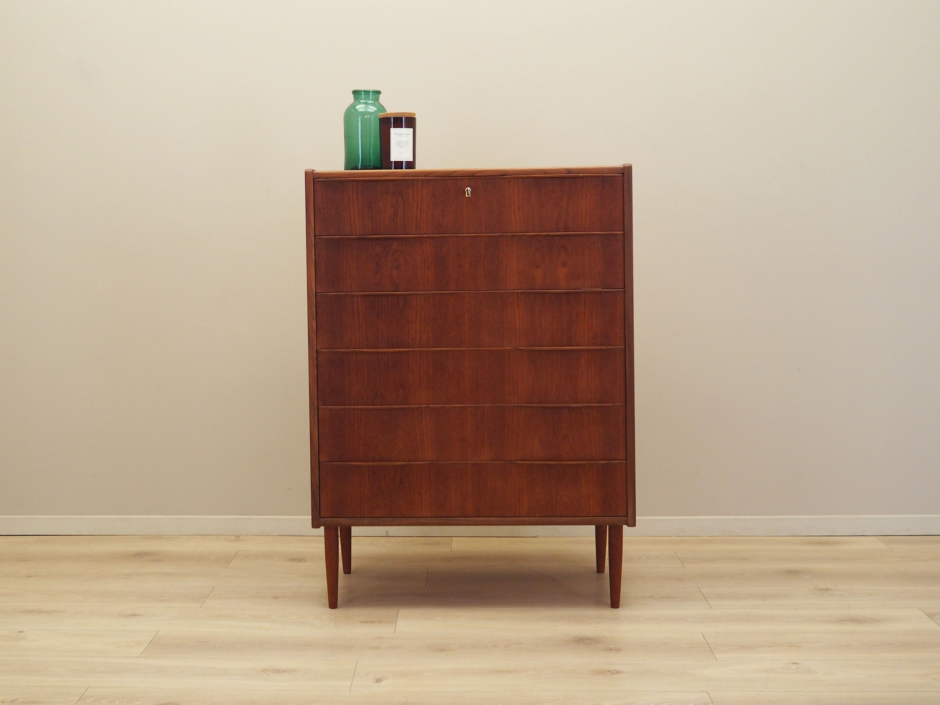 Chest of drawers Teak wood 1970s