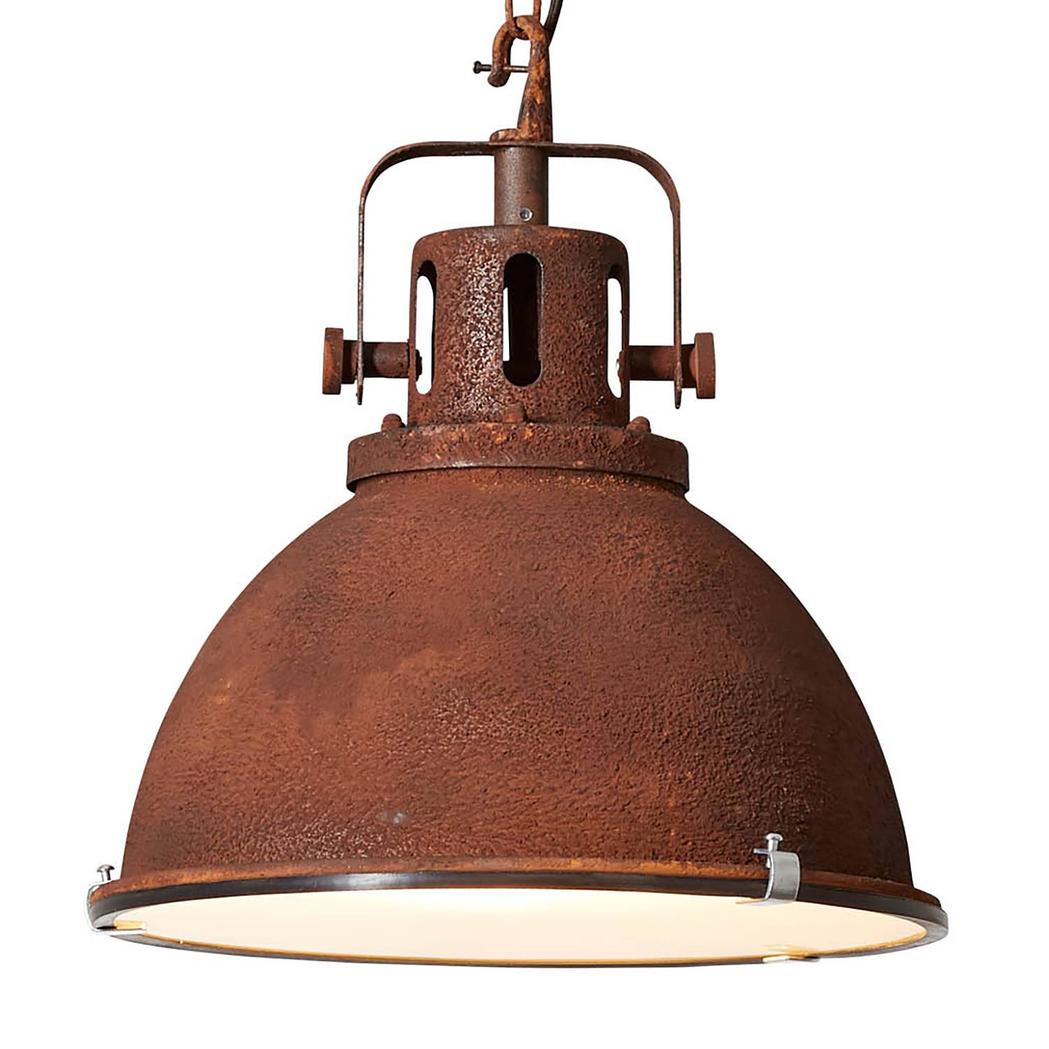 1-Flame Pendant Lamp Jesper II Steel