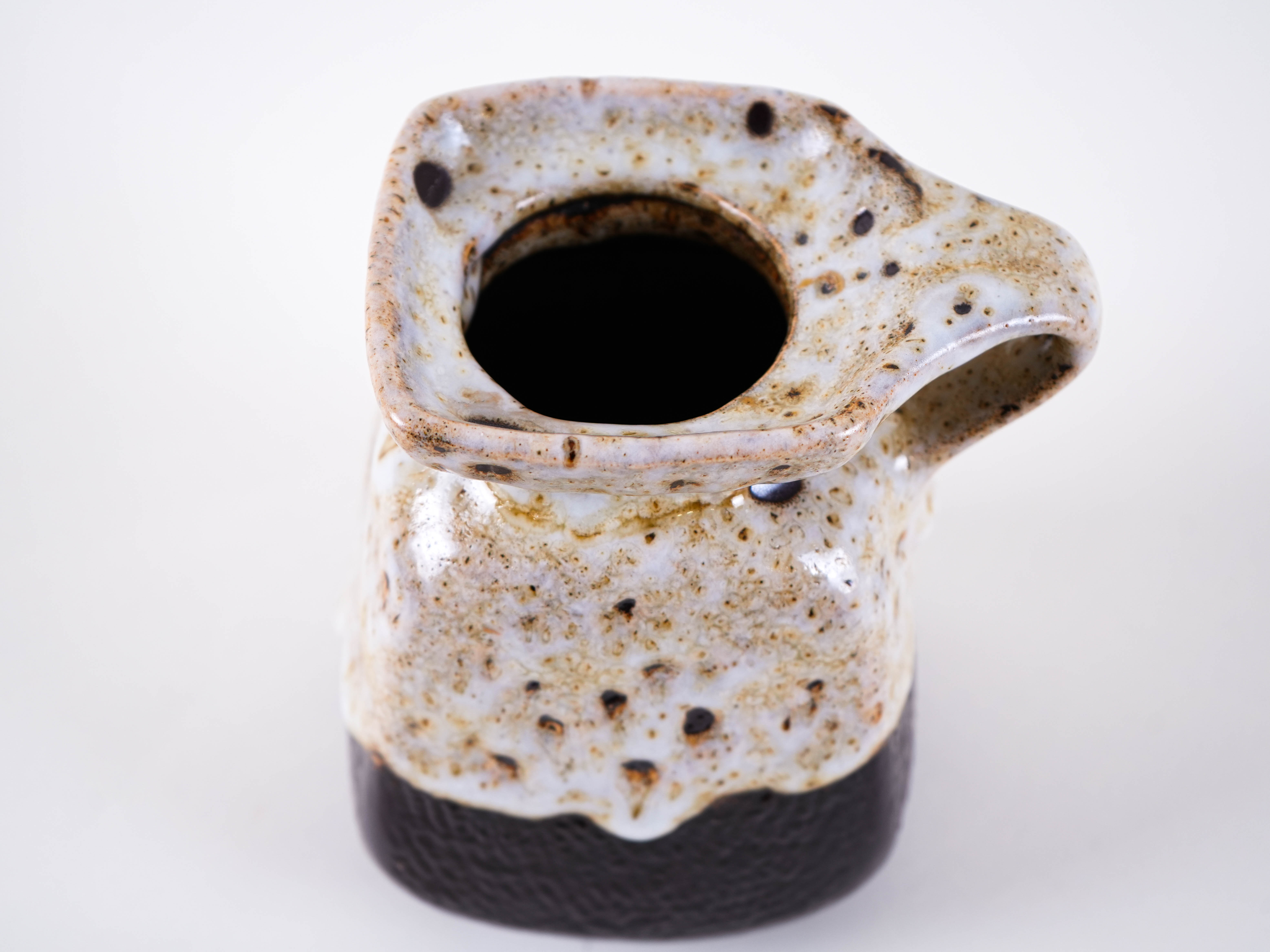 Ceramic vase with handle 1960s