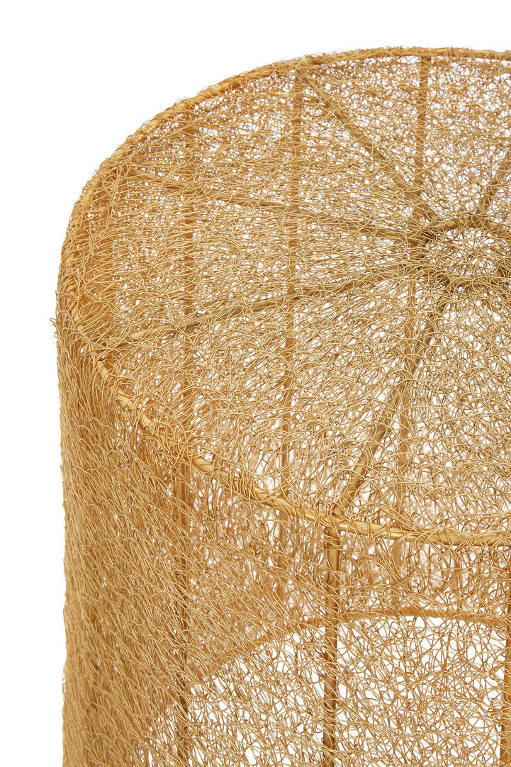 2x Templar Beistelltisch Eisen Gold