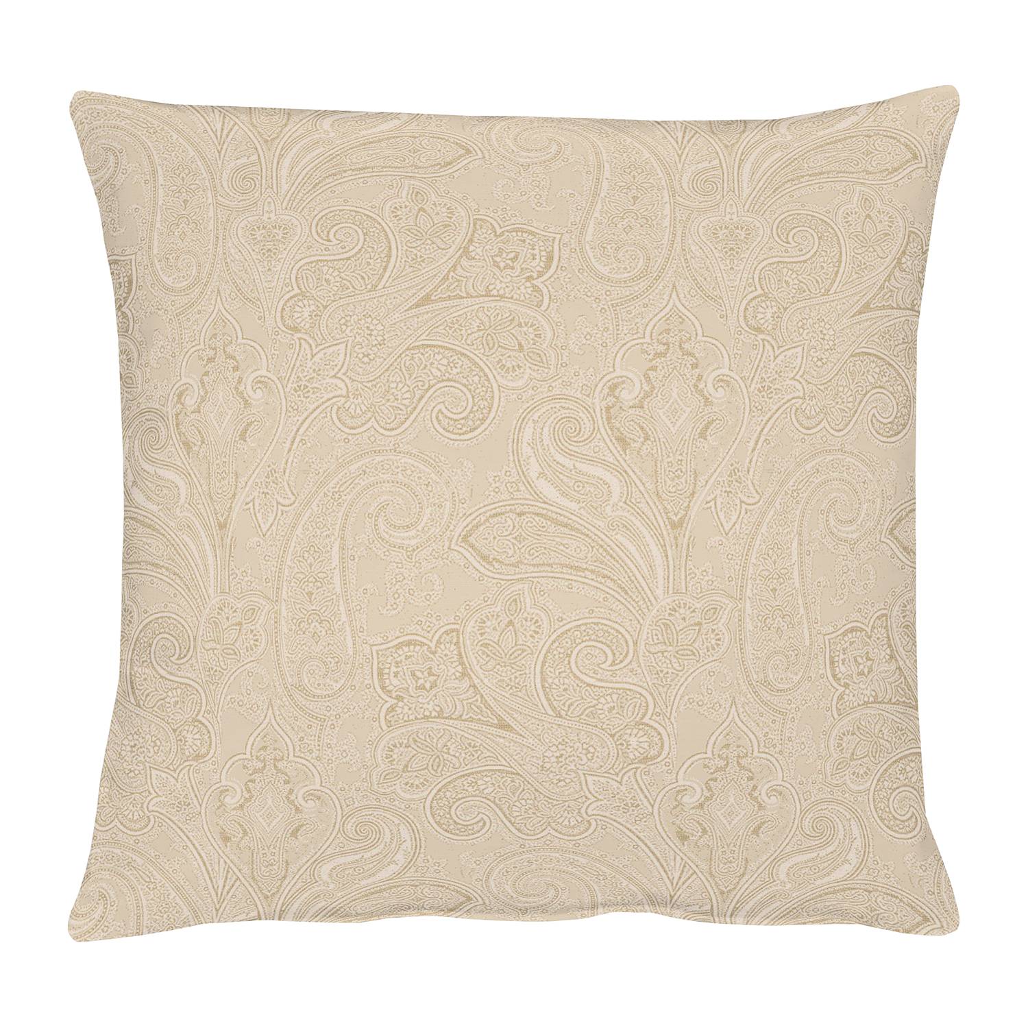Aarhus Kissenbezug Webstoff Warmes Beige 49 x 49 cm