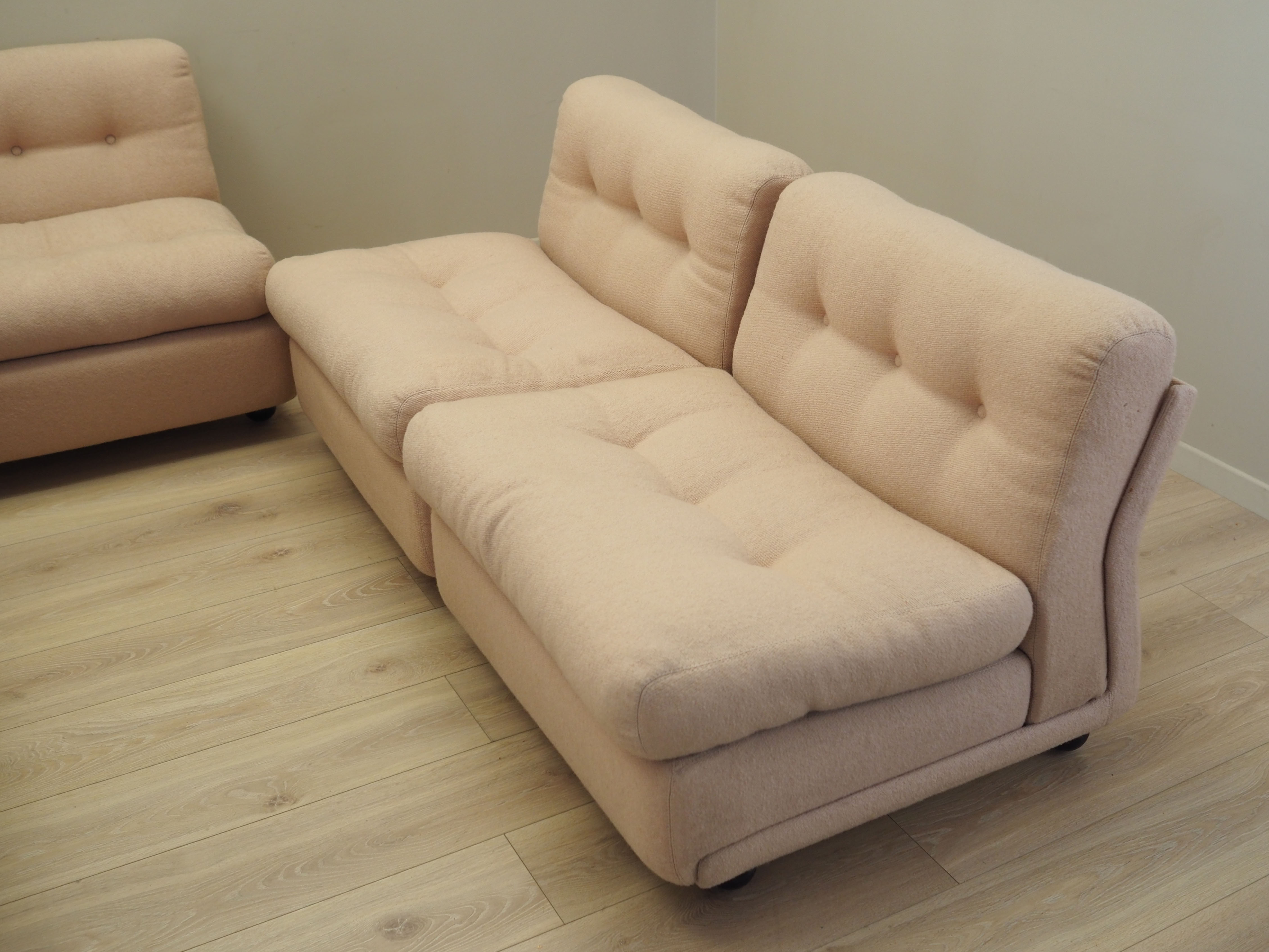 Amanta Modulsofa Hellbraun 1970er Jahre