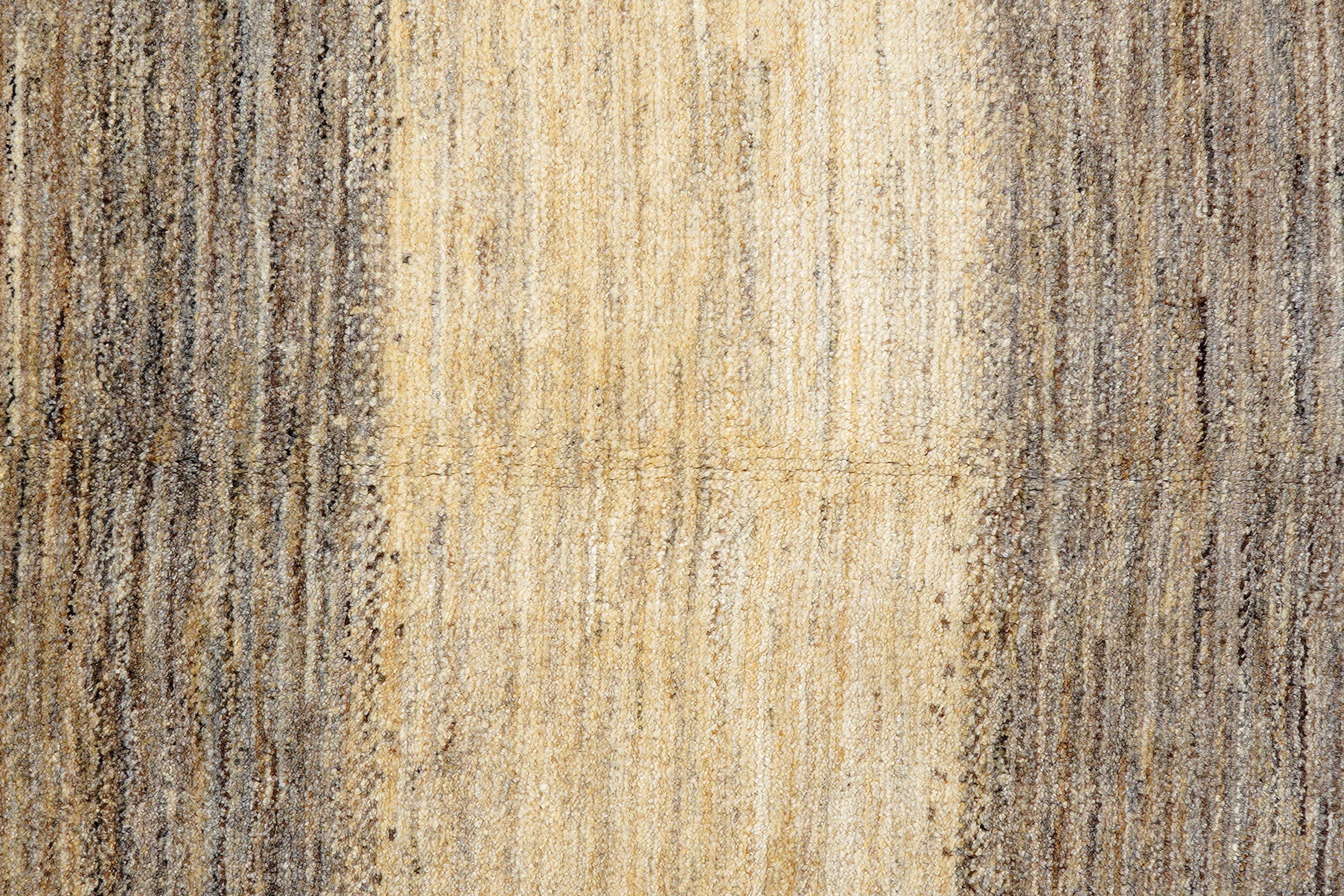 Gabbeh Teppich Wolle Beige
