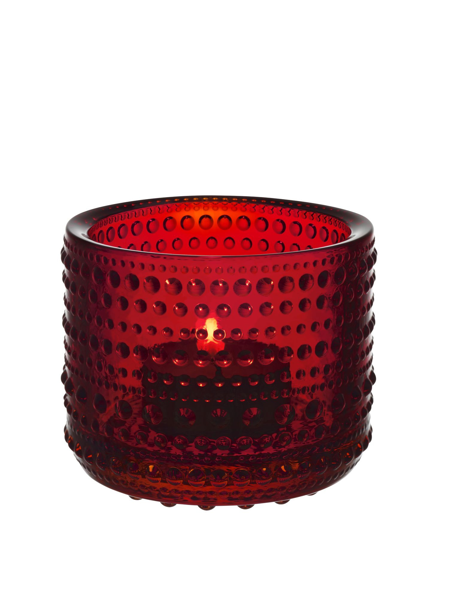 Kastehelmi Votive Windlicht Rot