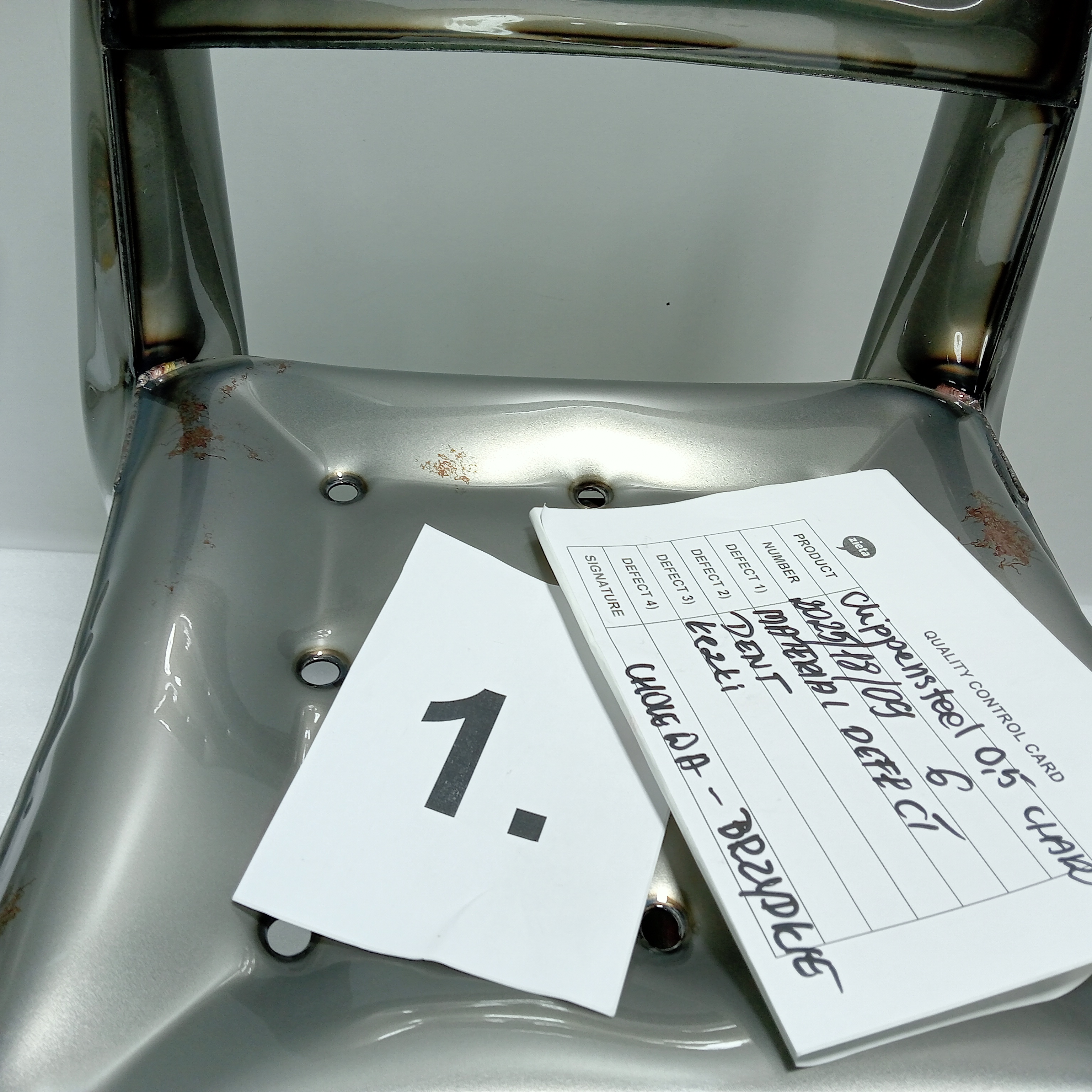 Chippensteel 0.5 Chair Steel Raw Painted