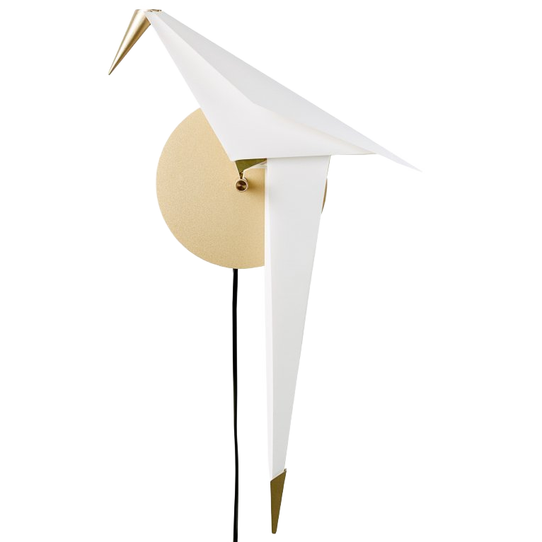 Perch LED-Wandlampe Weiß