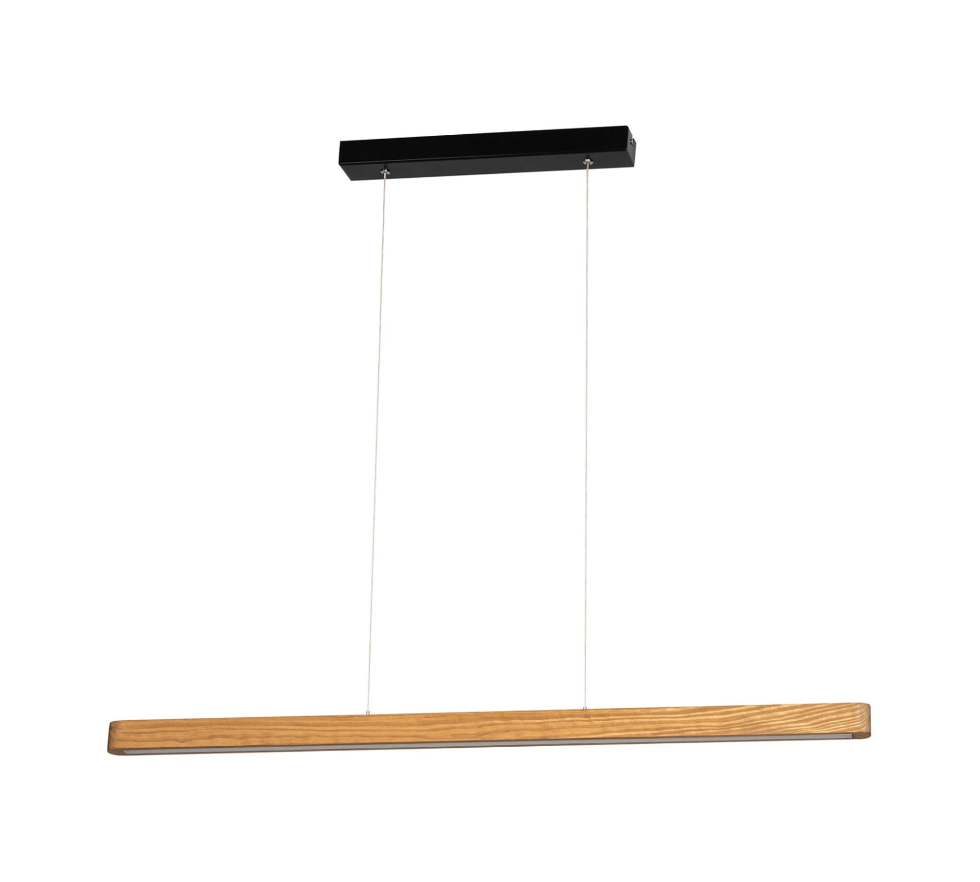 LED-Pendelleuchte Holz Metall
