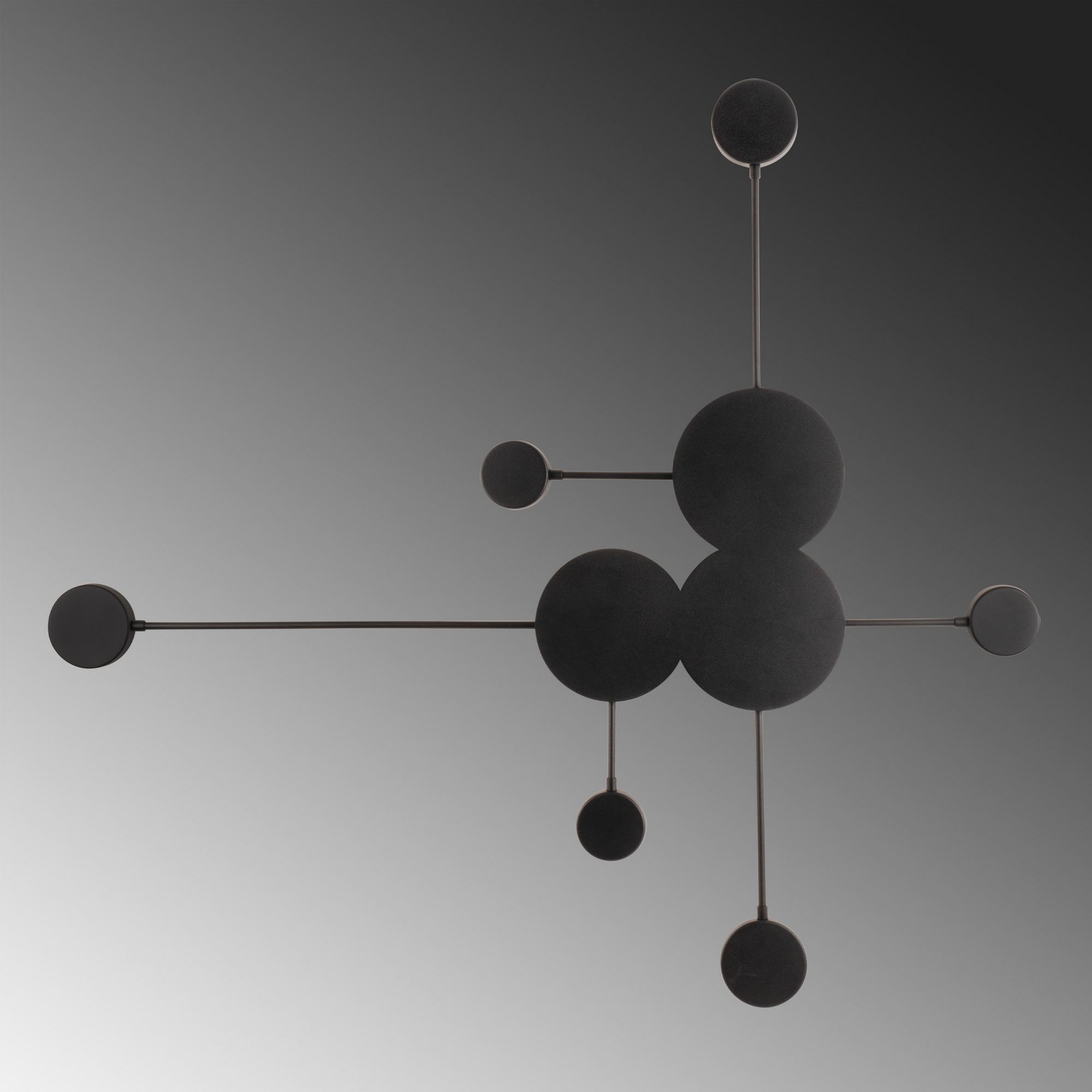 Ledos Applique metallo nero