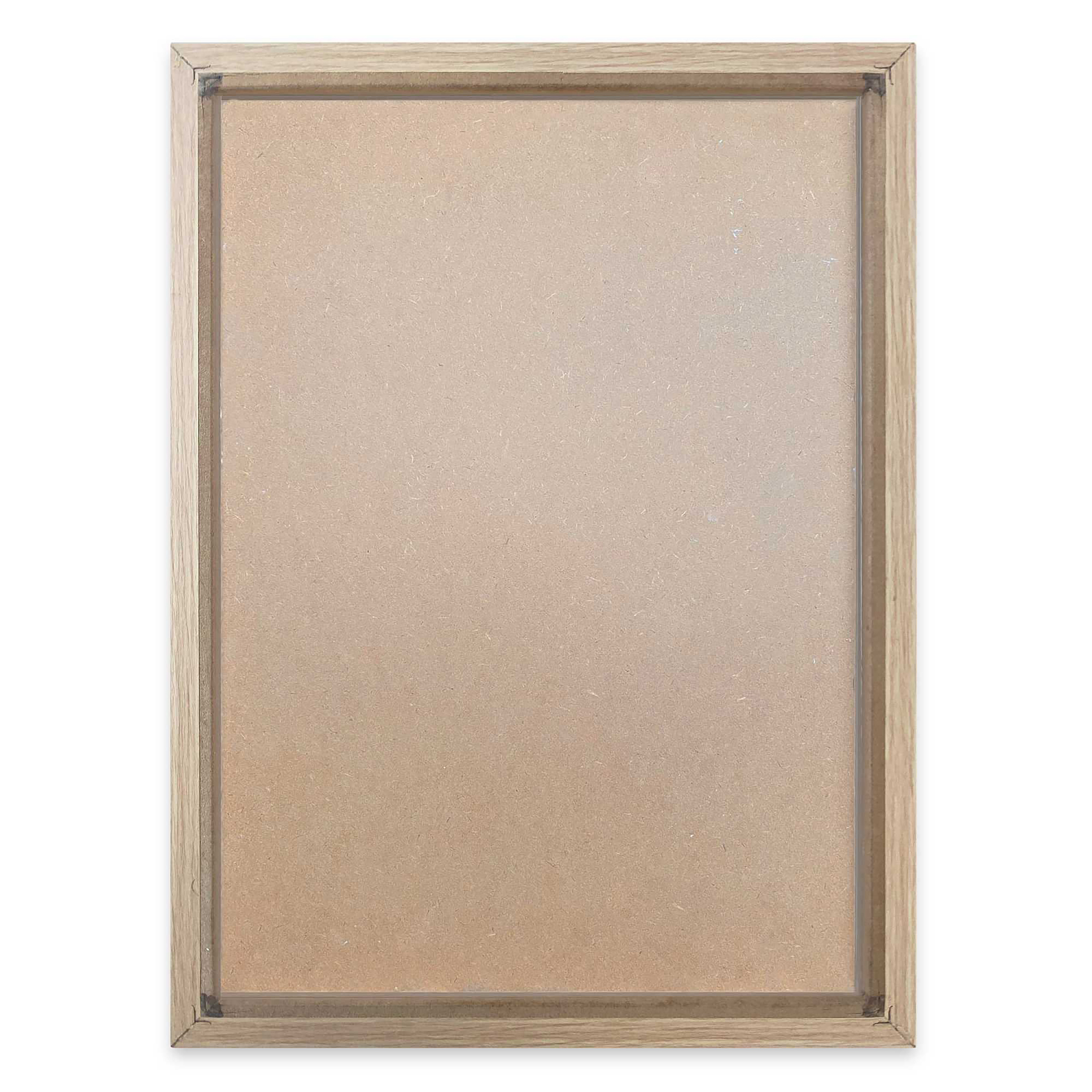Blumen Holzbild MDF Weiß Braun