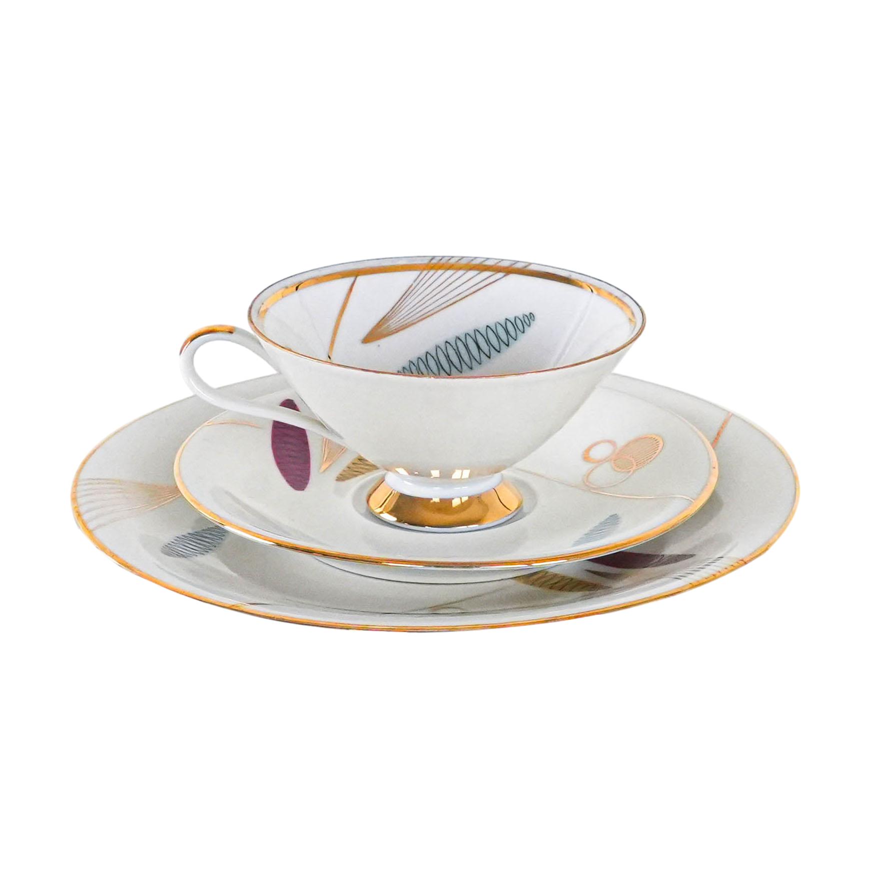 Porcelain cup Multicolored