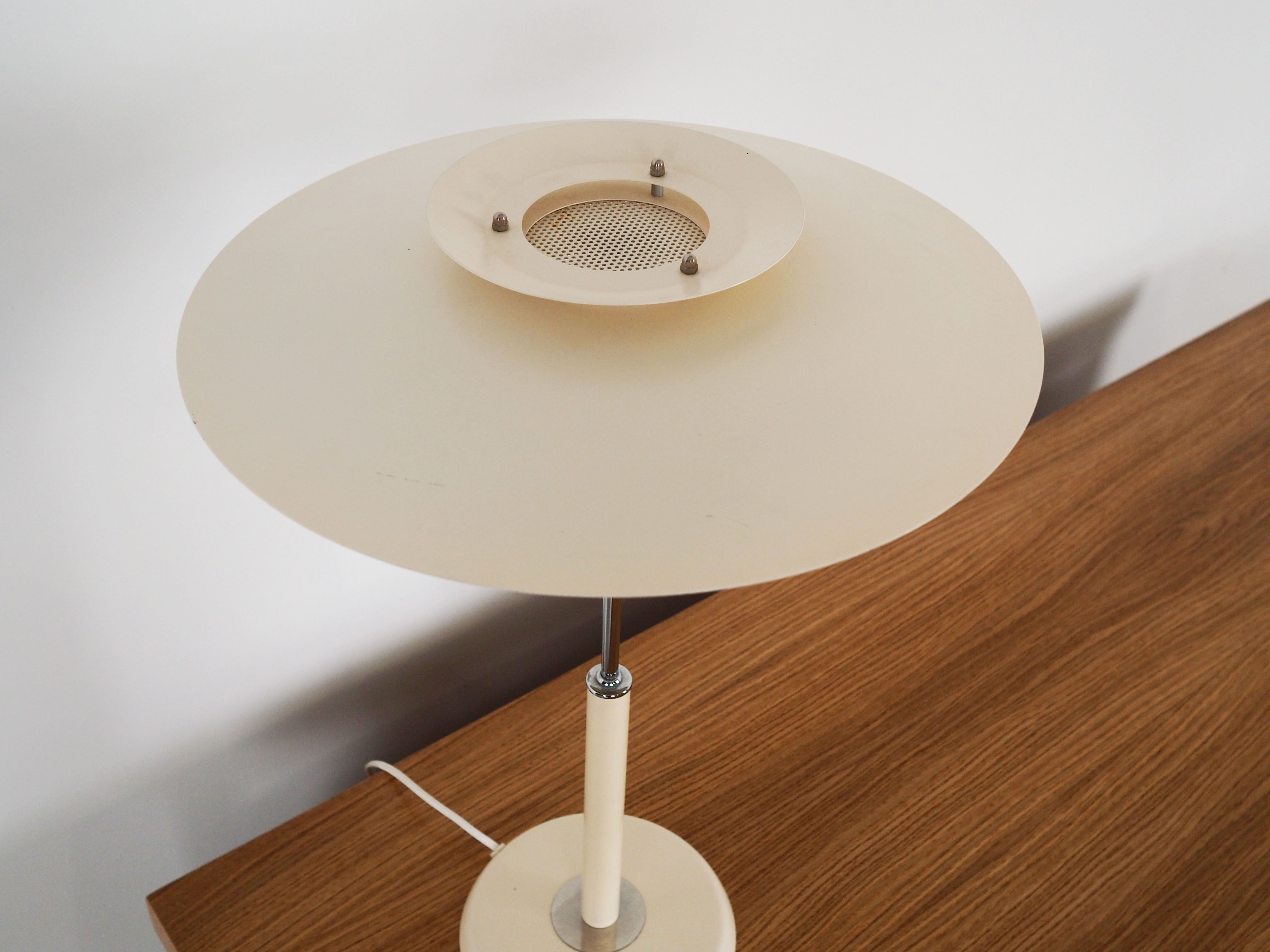 Tischlampe Metall 1970er Jahre