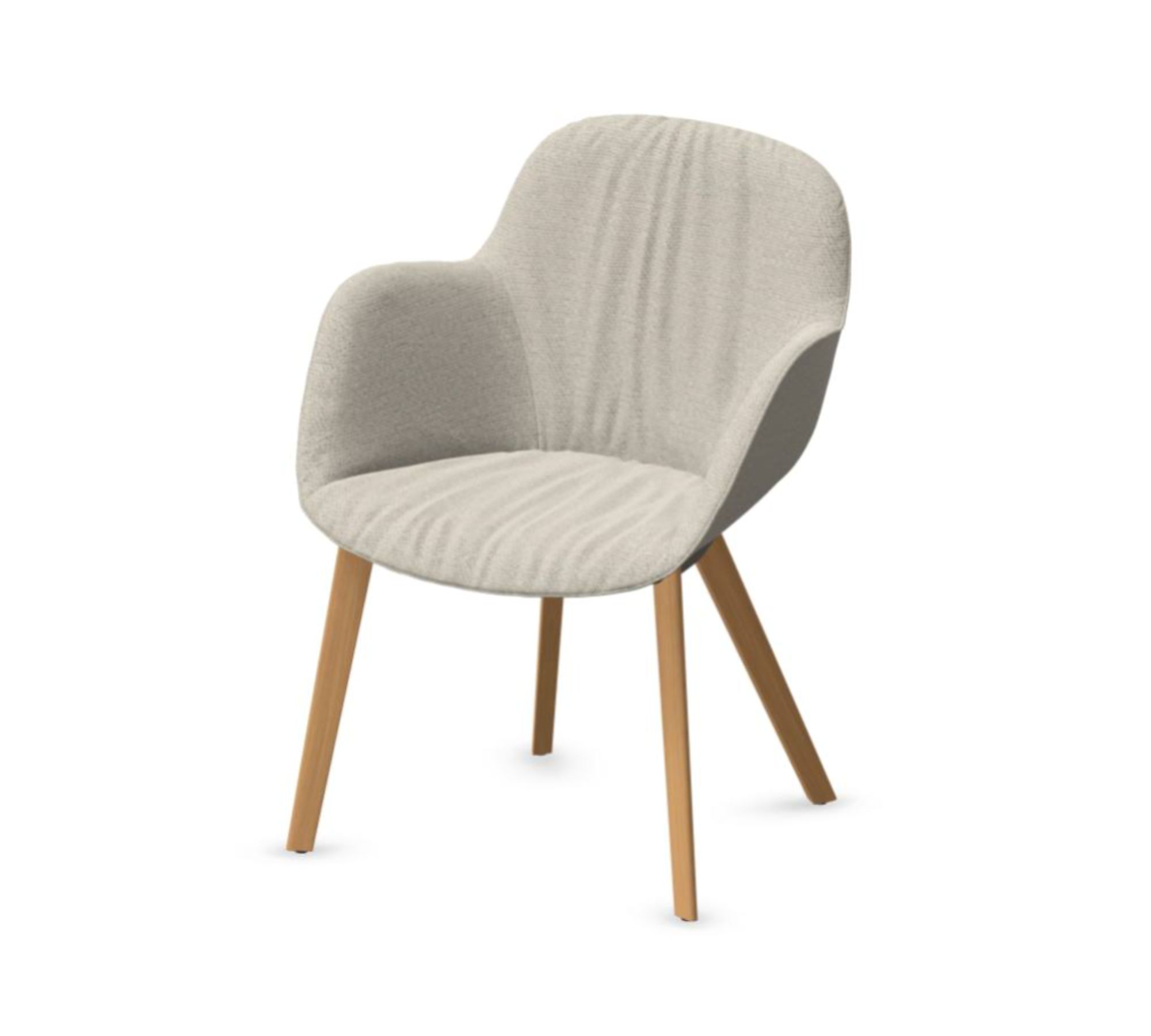Sheru 1441 Armchair Wood Natural