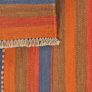 Kilim Gashgai Carpet Orange