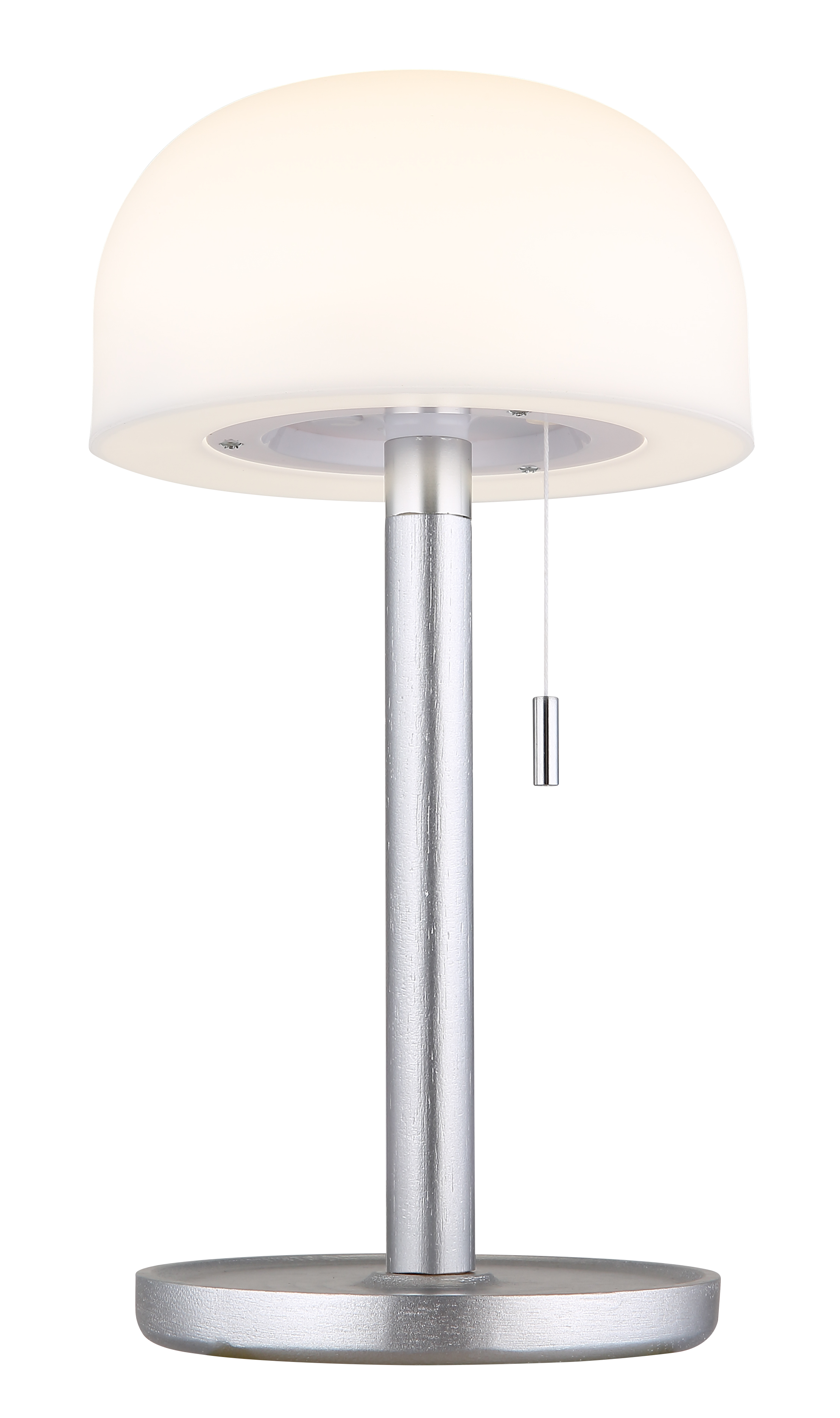 Norman LED-Tischleuchte Acrylglas Bambus 1-flammig