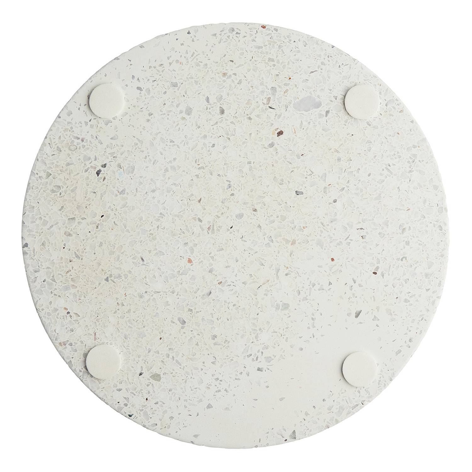 Platzteller Terrazzo Stein Hellgrau