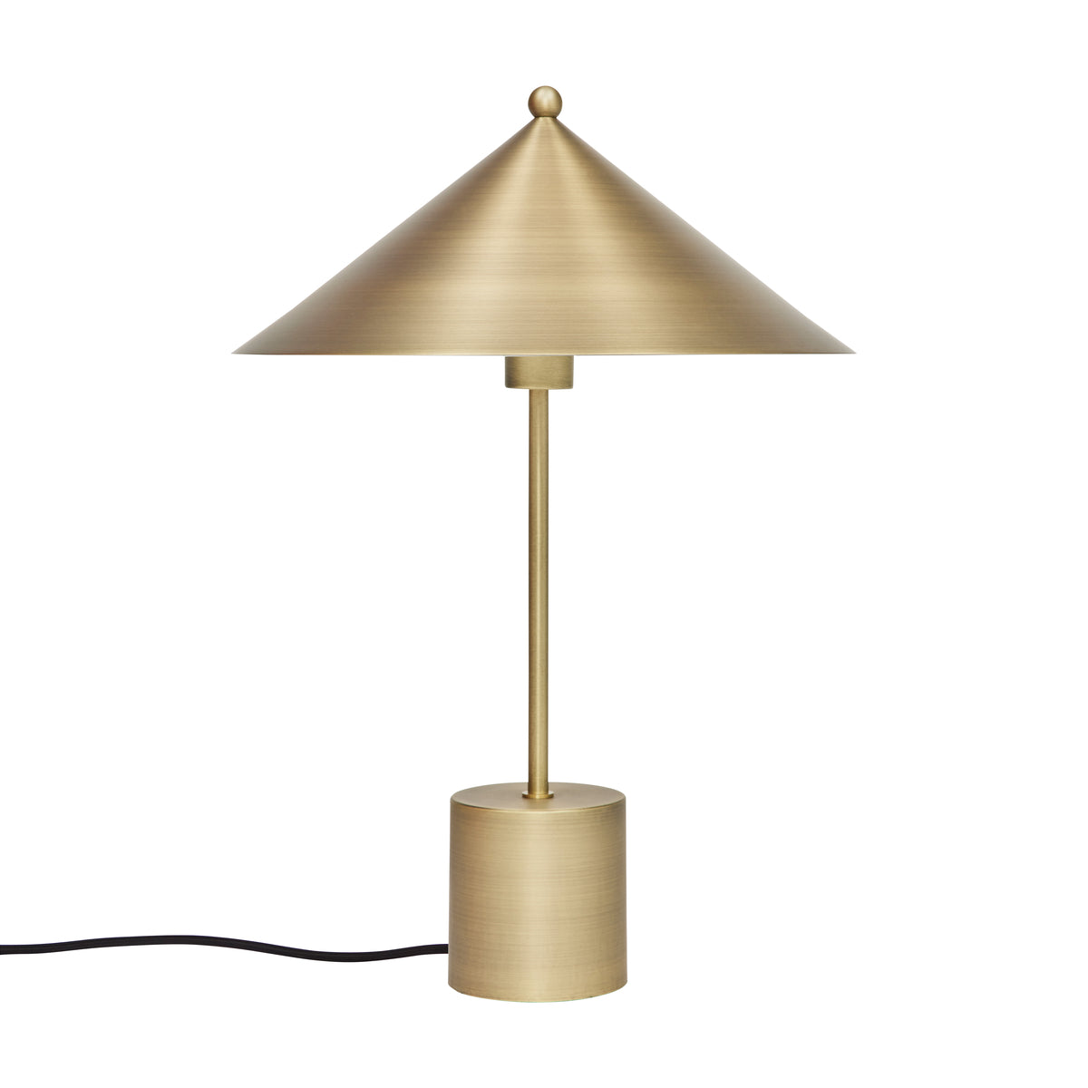 Kasa Table Lamp Steel Gold