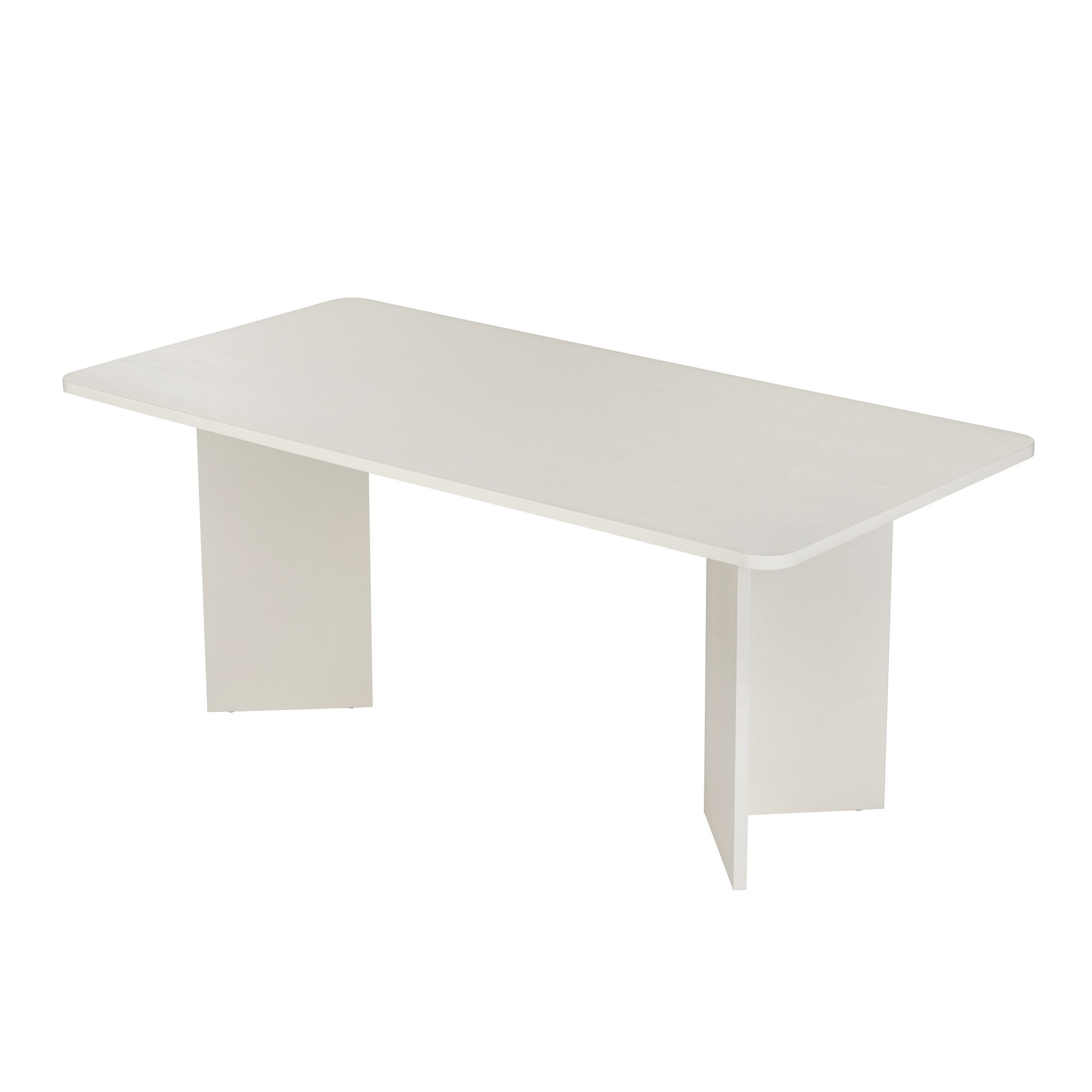 Linza Table Wood White