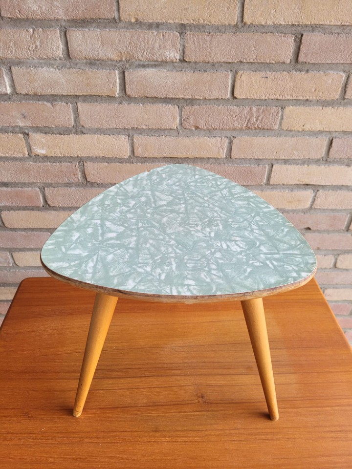 Vintage Beistelltisch für Pflanzen Holz 1960er Jahre