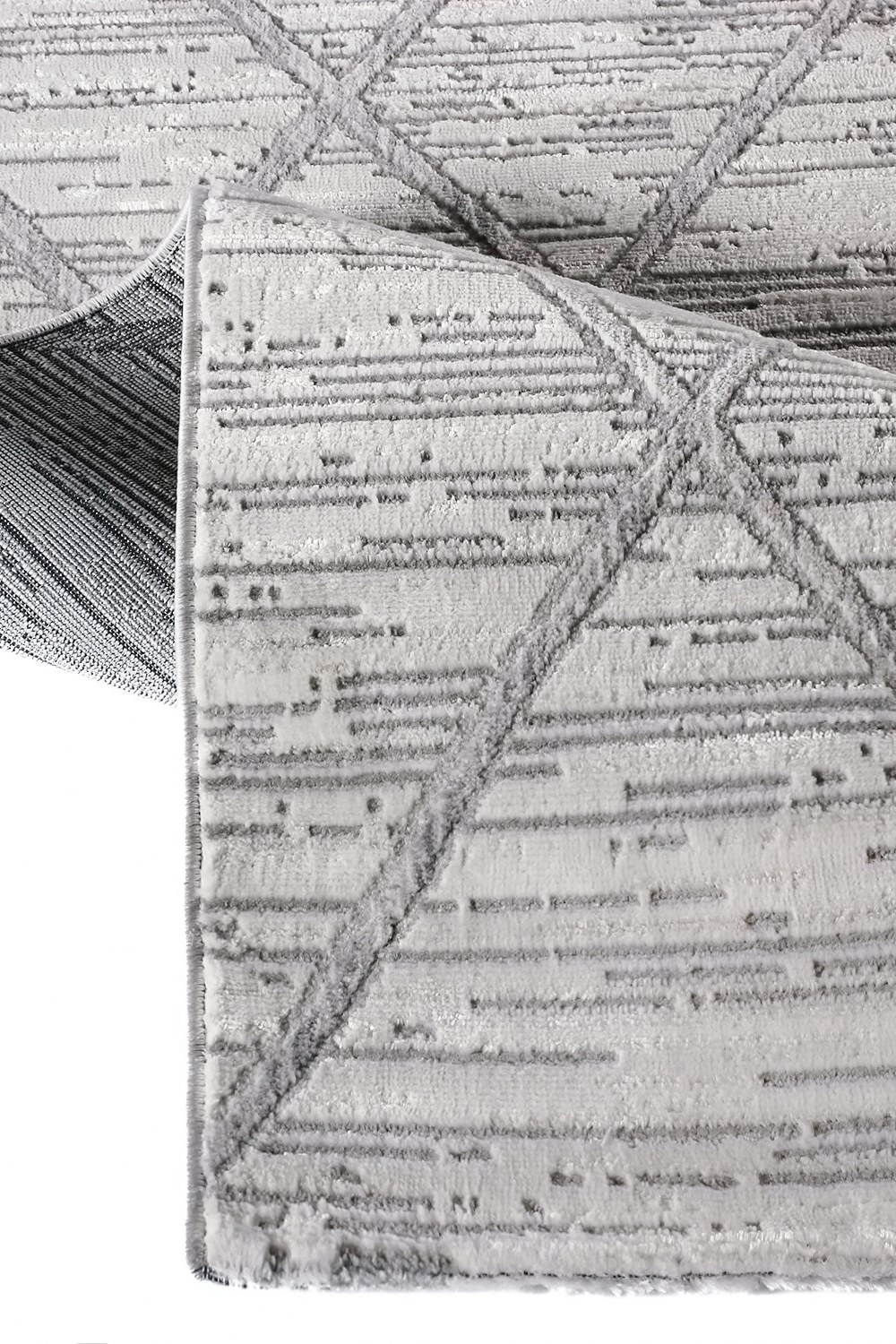 Motto 4587 Teppich Grau