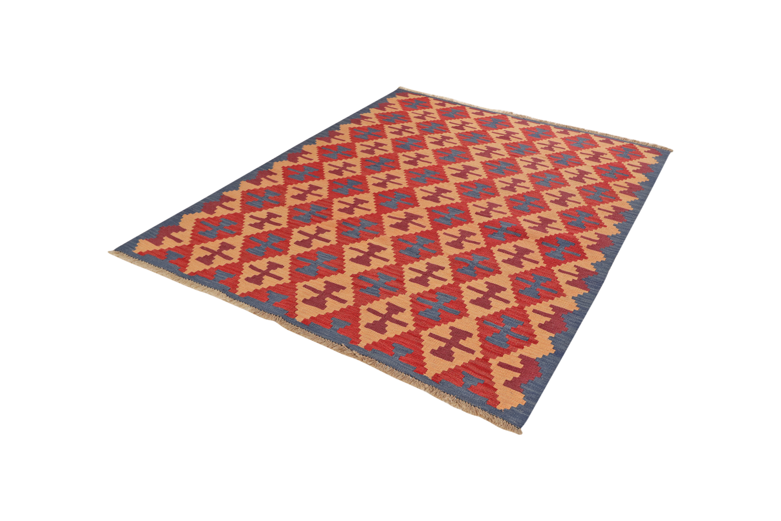 Kilim Gashgai Teppich Mehrfarbig