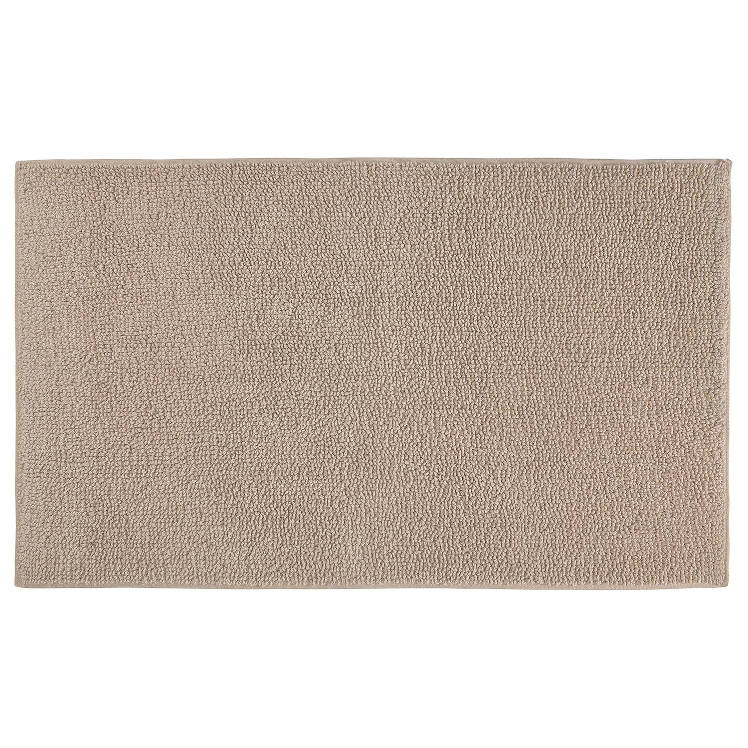 Chrissy Bath Rug Cotton Beige 60x100cm