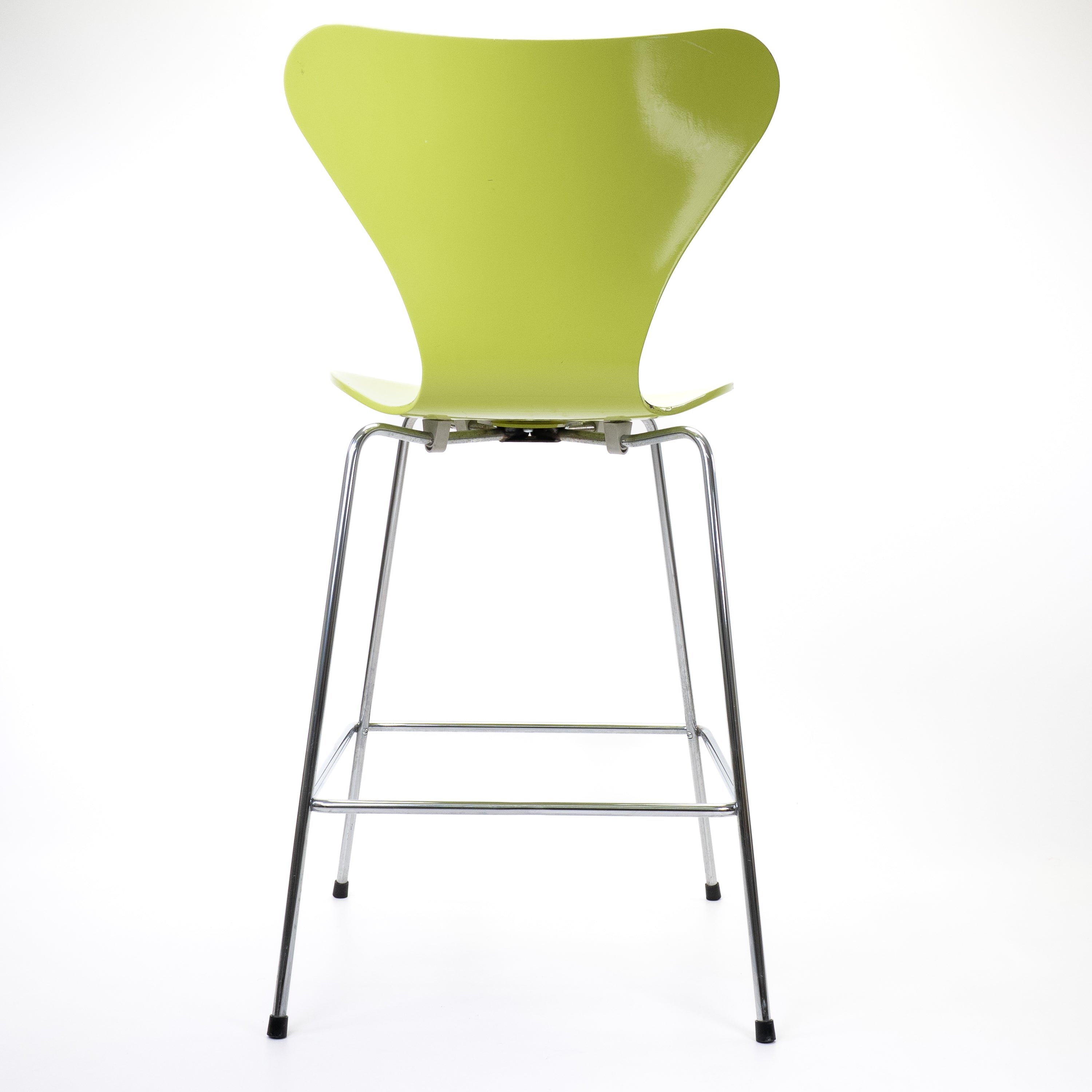 Serie 7 Barhocker Chrom Grün