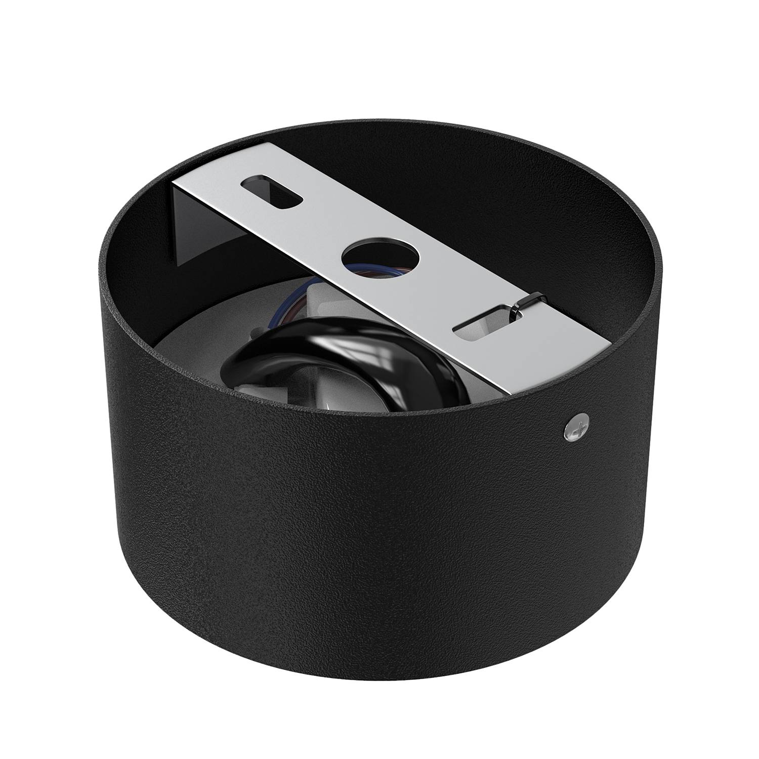 LED-Deckenleuchte  Tube Eisen 1-flammig