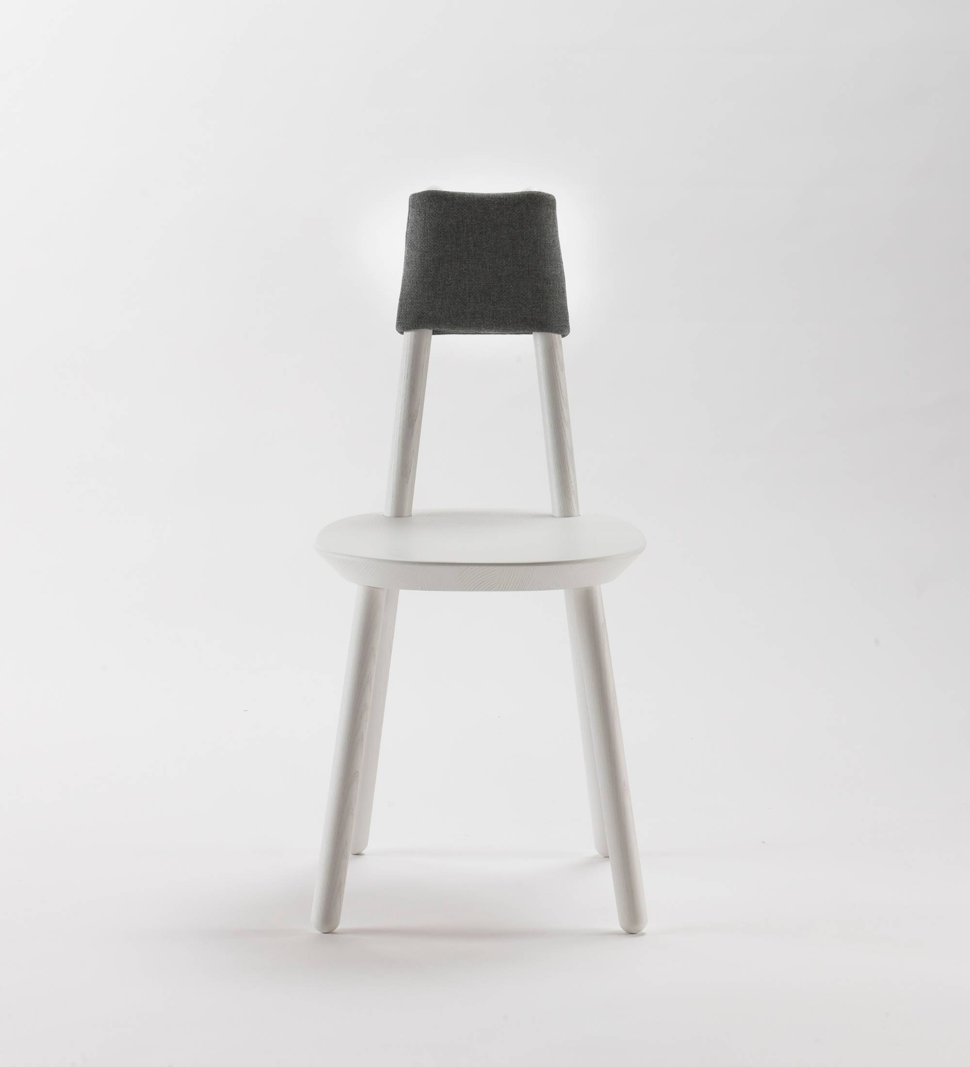Naive Chair Ash Wood White