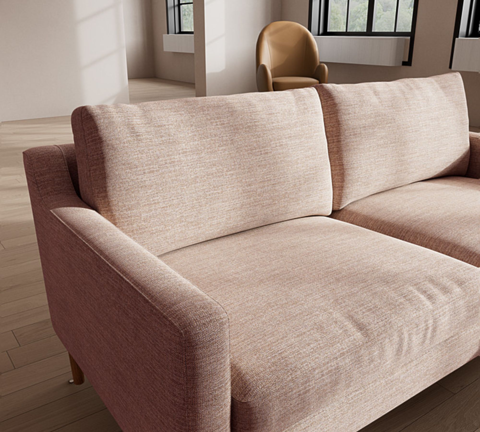 Astha Sofa 2-Sitzer Vega Cream