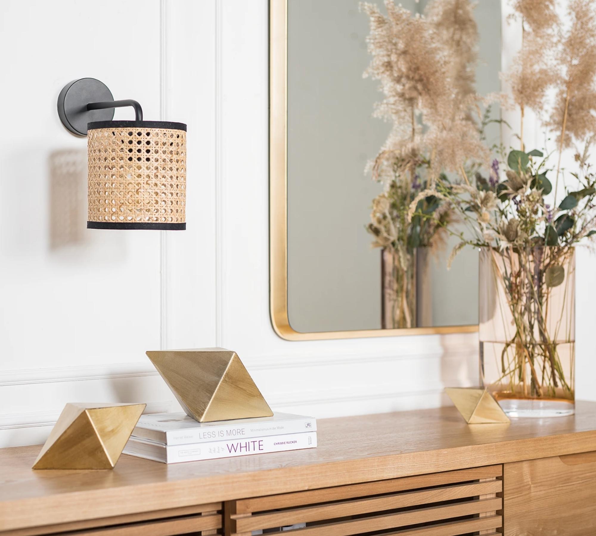 Wall lamp Wiley iron 1-flame