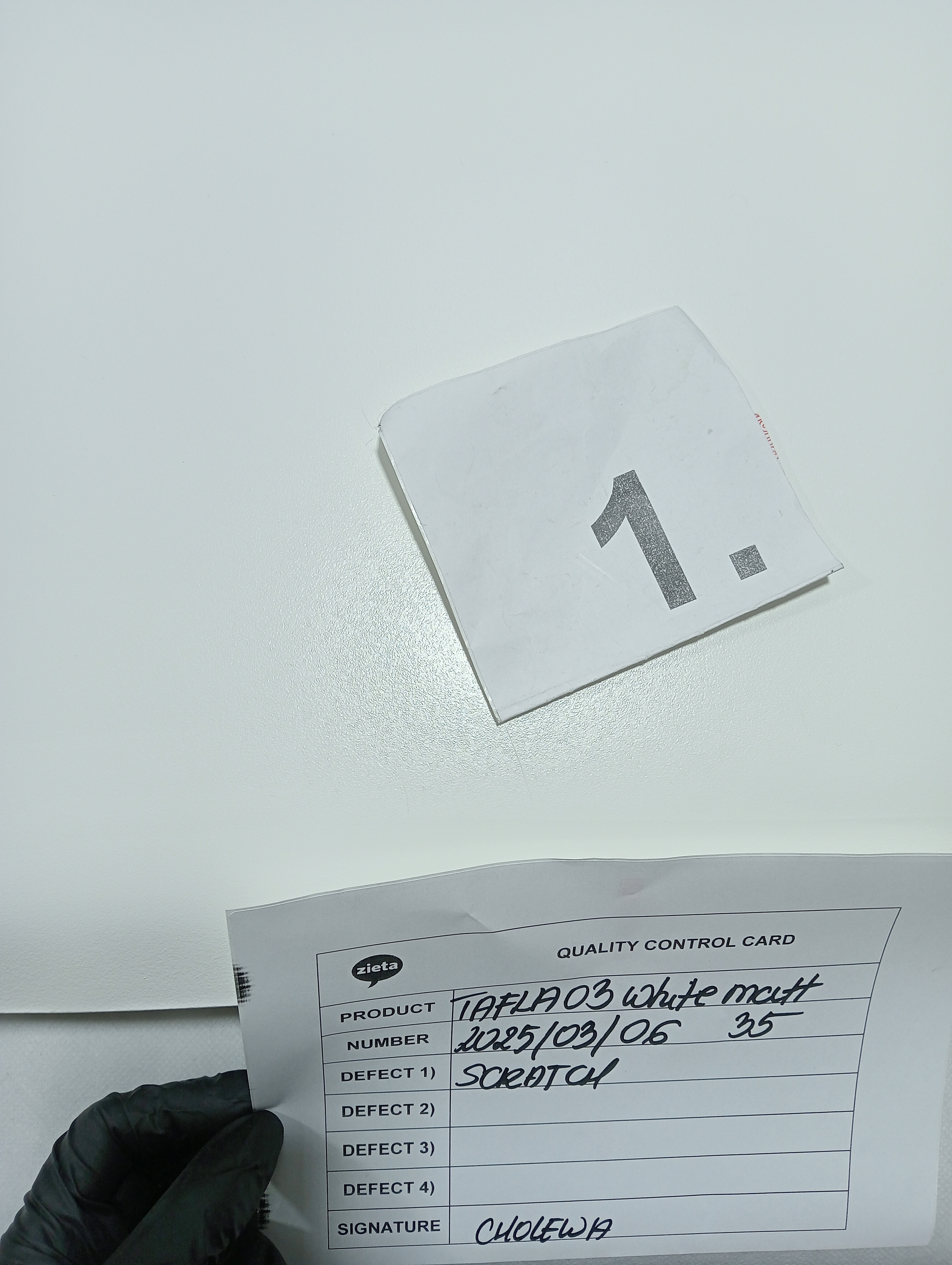 Tafla Spiegel O3 Edelstahl Candy Weiß Matt