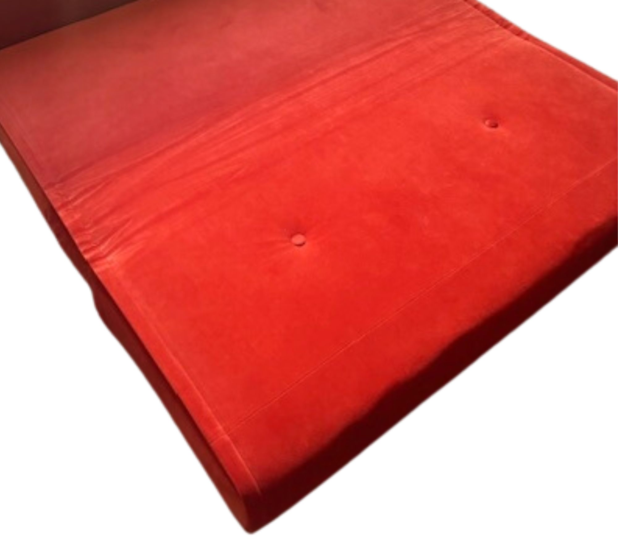 Haru Schlafsofa Samt Orange