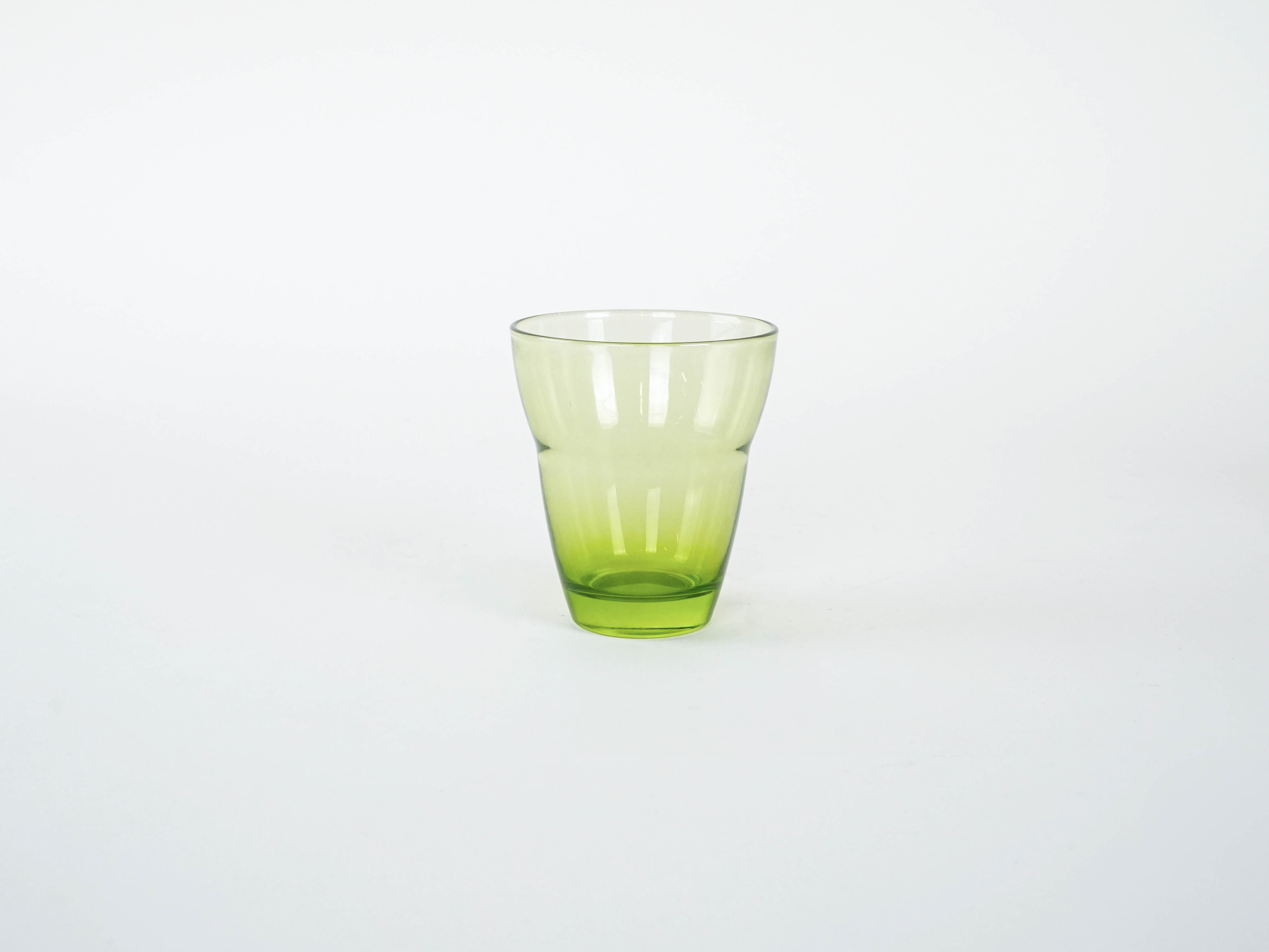 Glassware Set Green 1980s