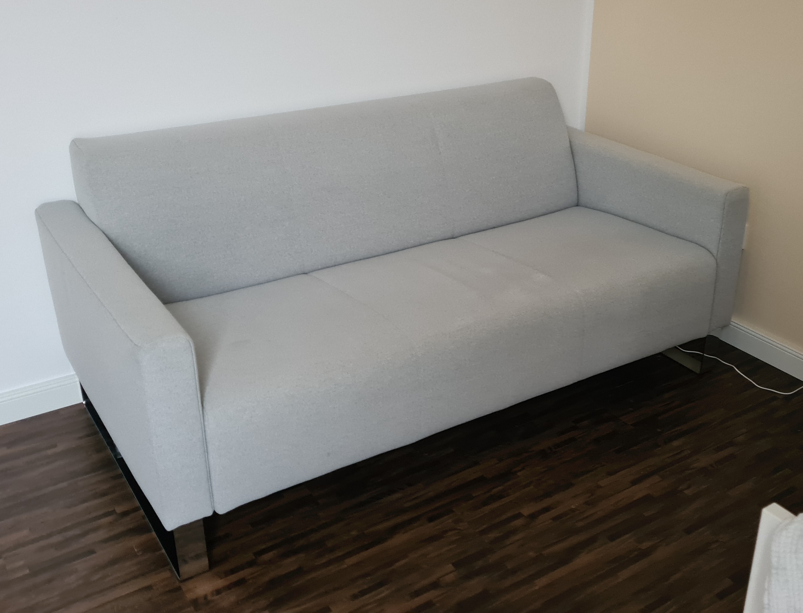 Rolf Benz Freistil 3-Seater Sofa Light Grey