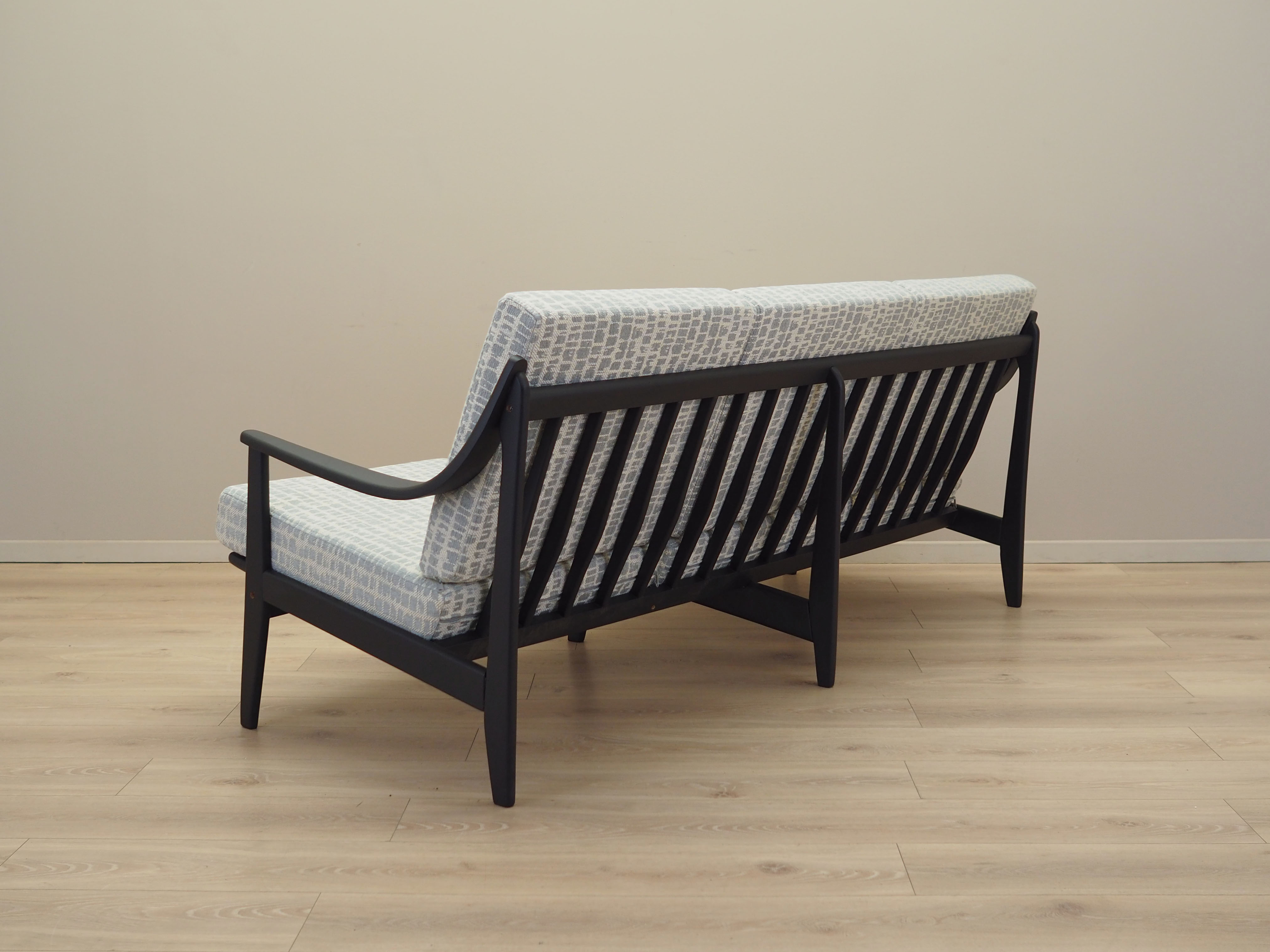 3-Sitzer Sofa Grau 1960er Jahre