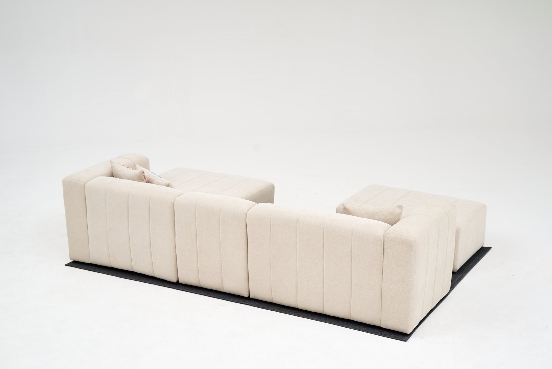 Beyza Sofa Récamiere Rechts Creme