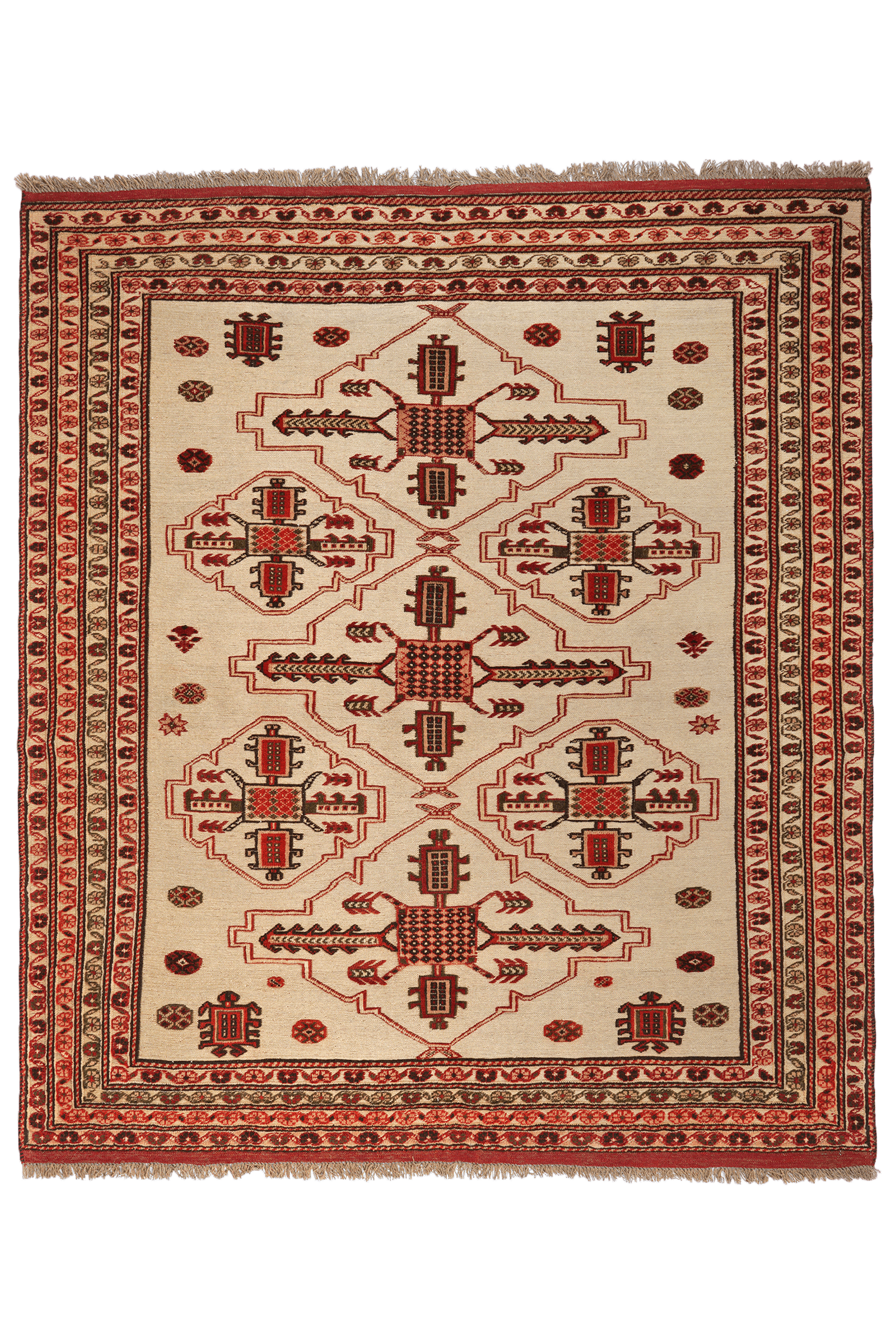 Kilim Beluch Tappeto Marrone