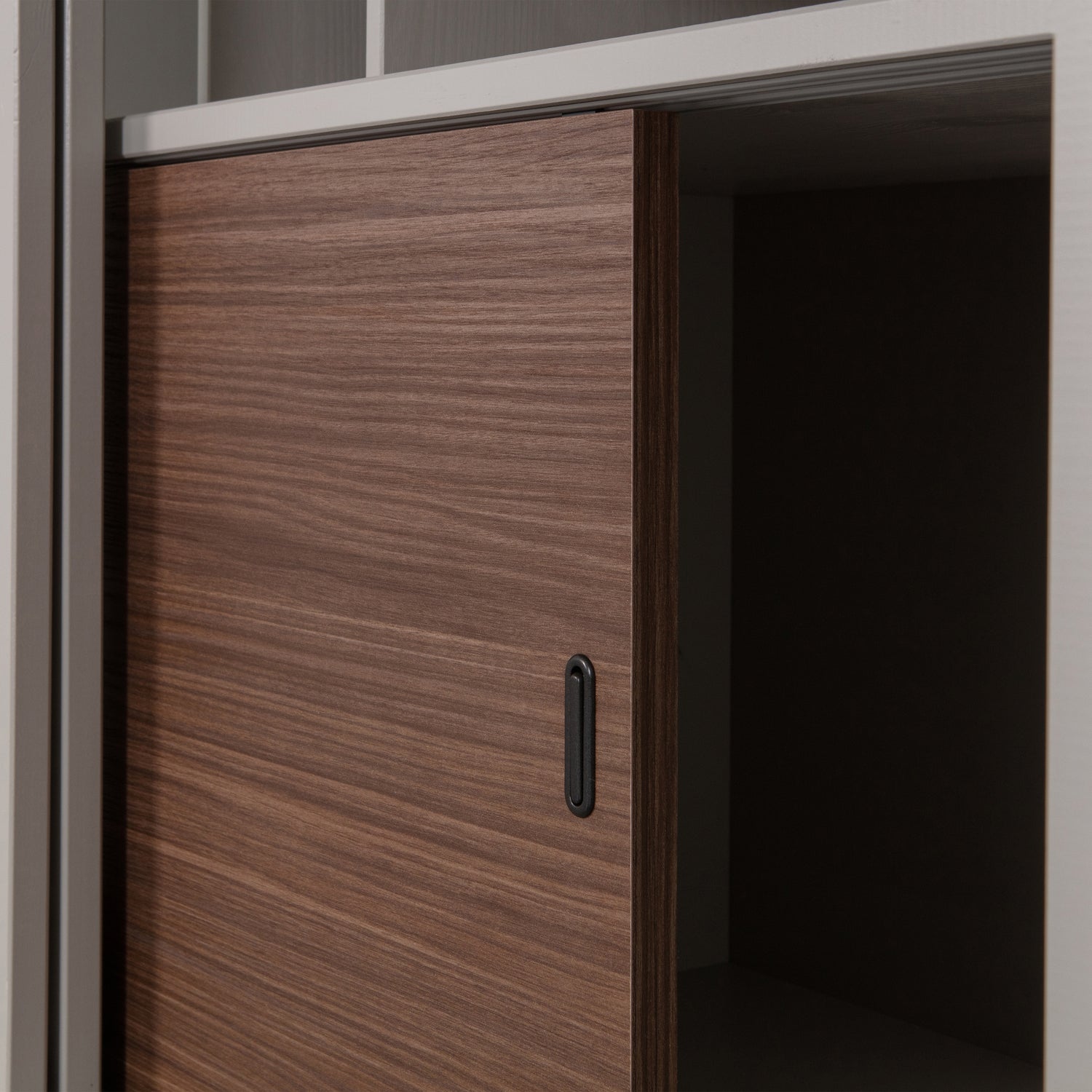 James Vitrine Holz Braun