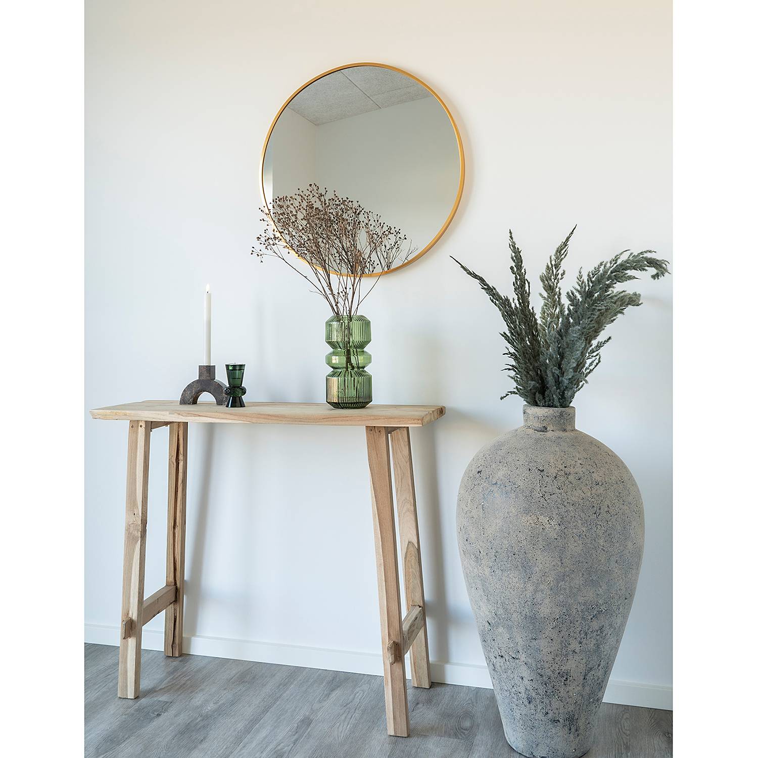 Vase Calden Glas Grün