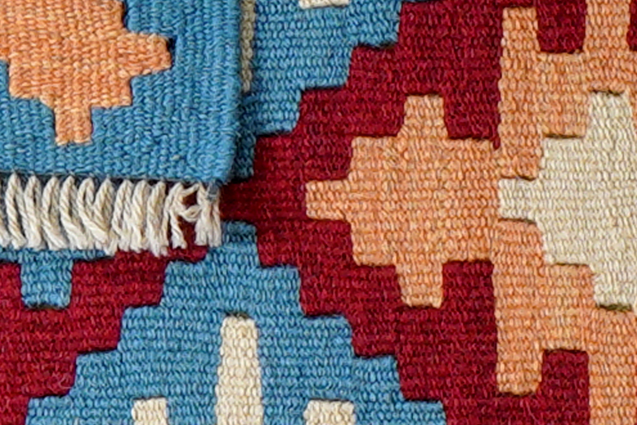 Kilim Gashgai Teppich Mehrfarbig