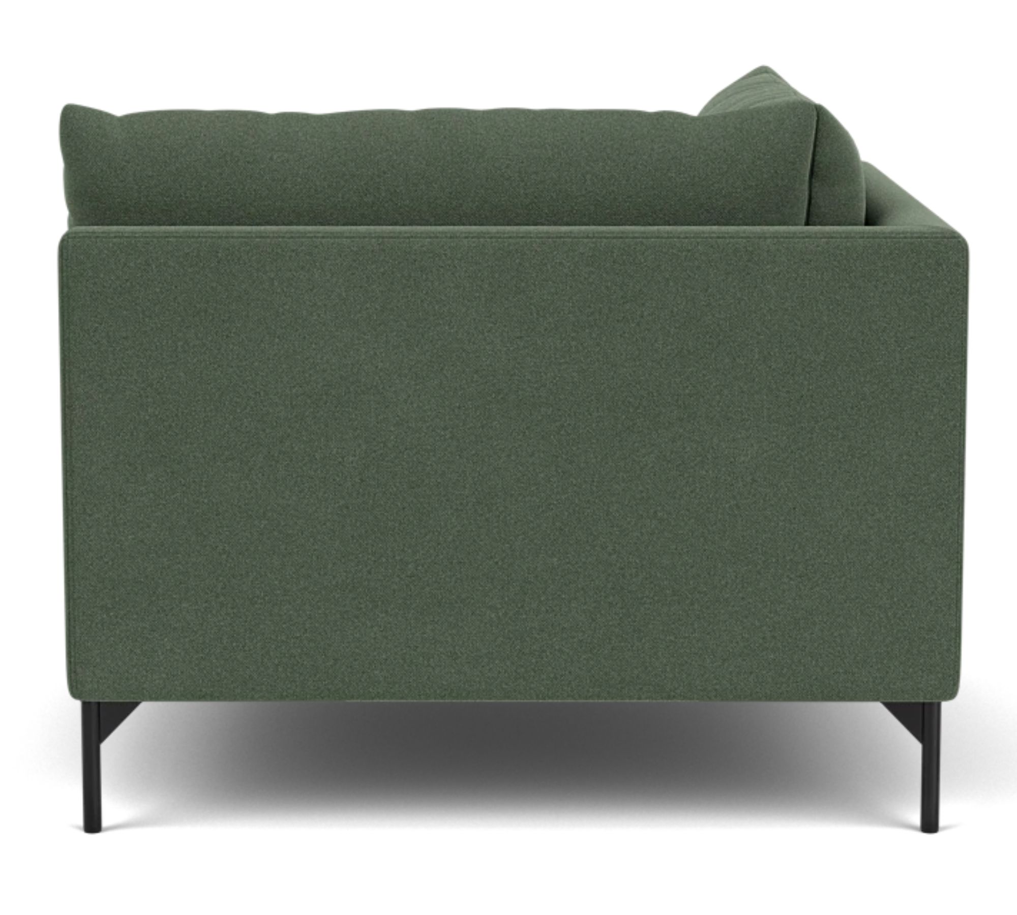 Vincent Modulo angolare 1 posto destro Cura Dark Green