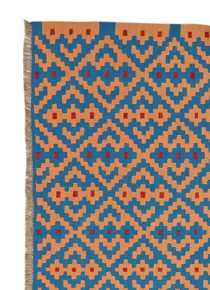 Kelim Gashgai Wool Multicolored
