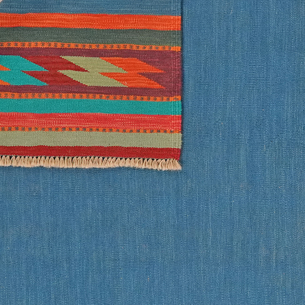 Kilim Gashgai Rug Blue