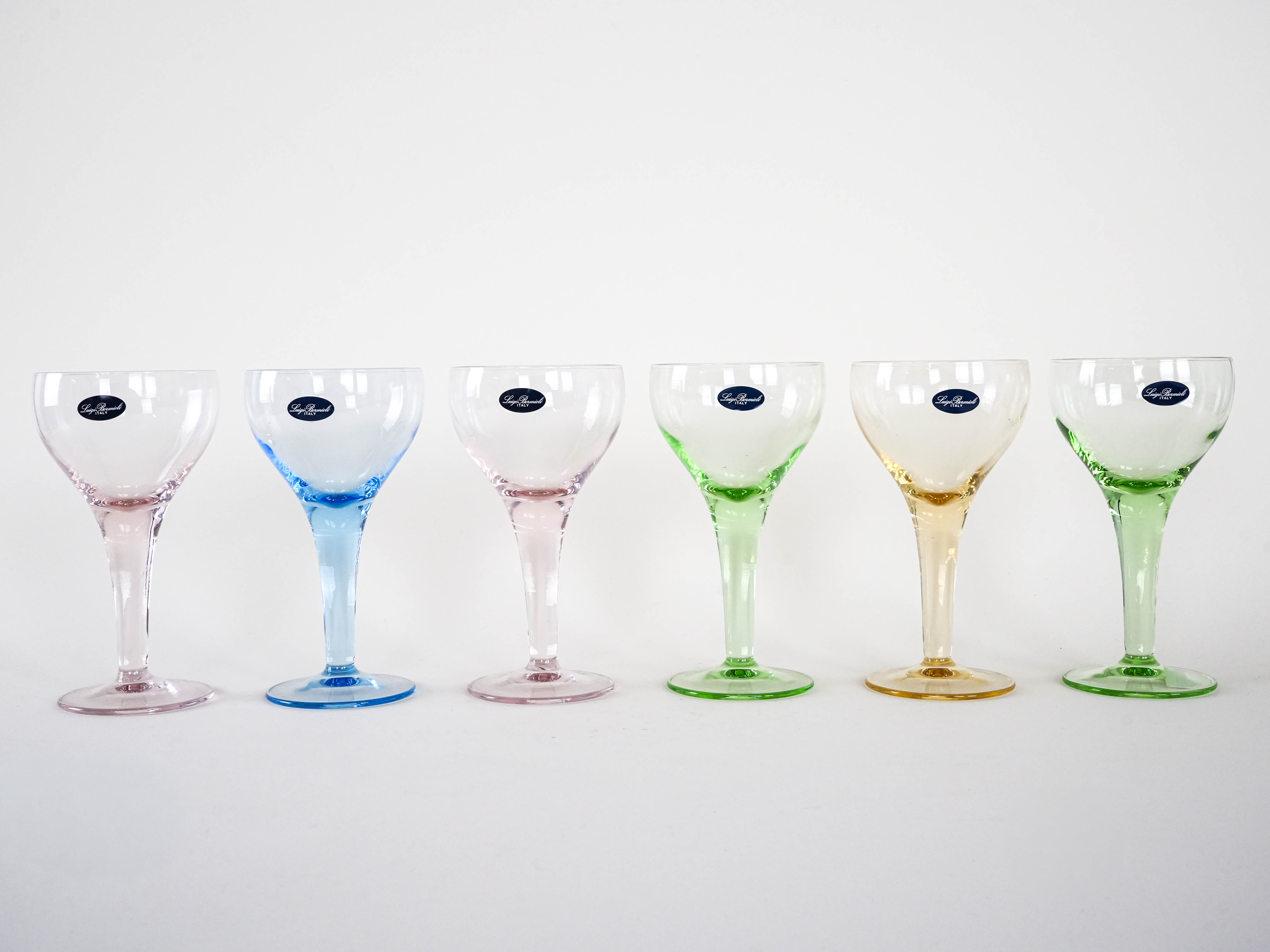 Dessertschalen-Set Mehrfarbig 1970er Jahre