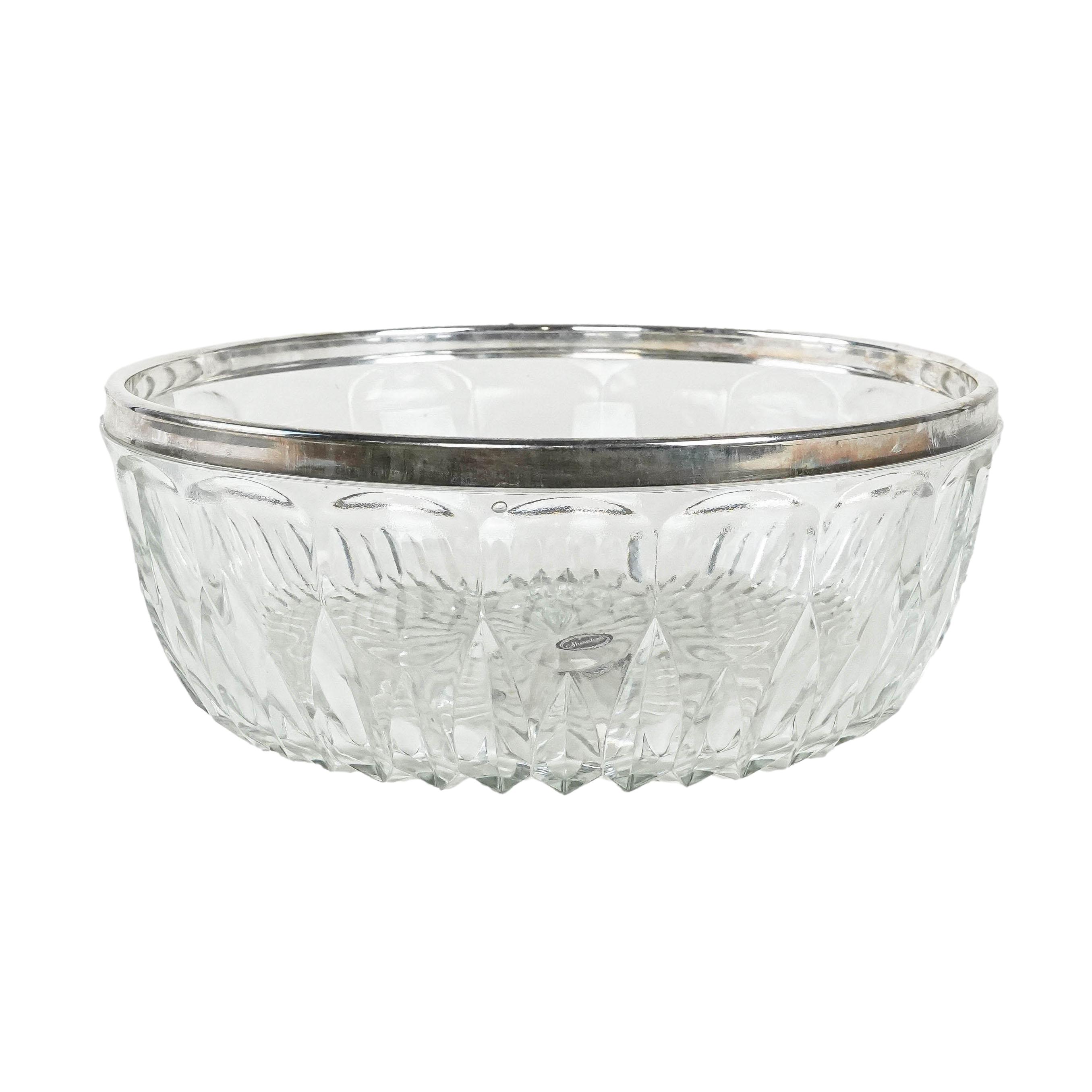 Kristallschale Transparent
