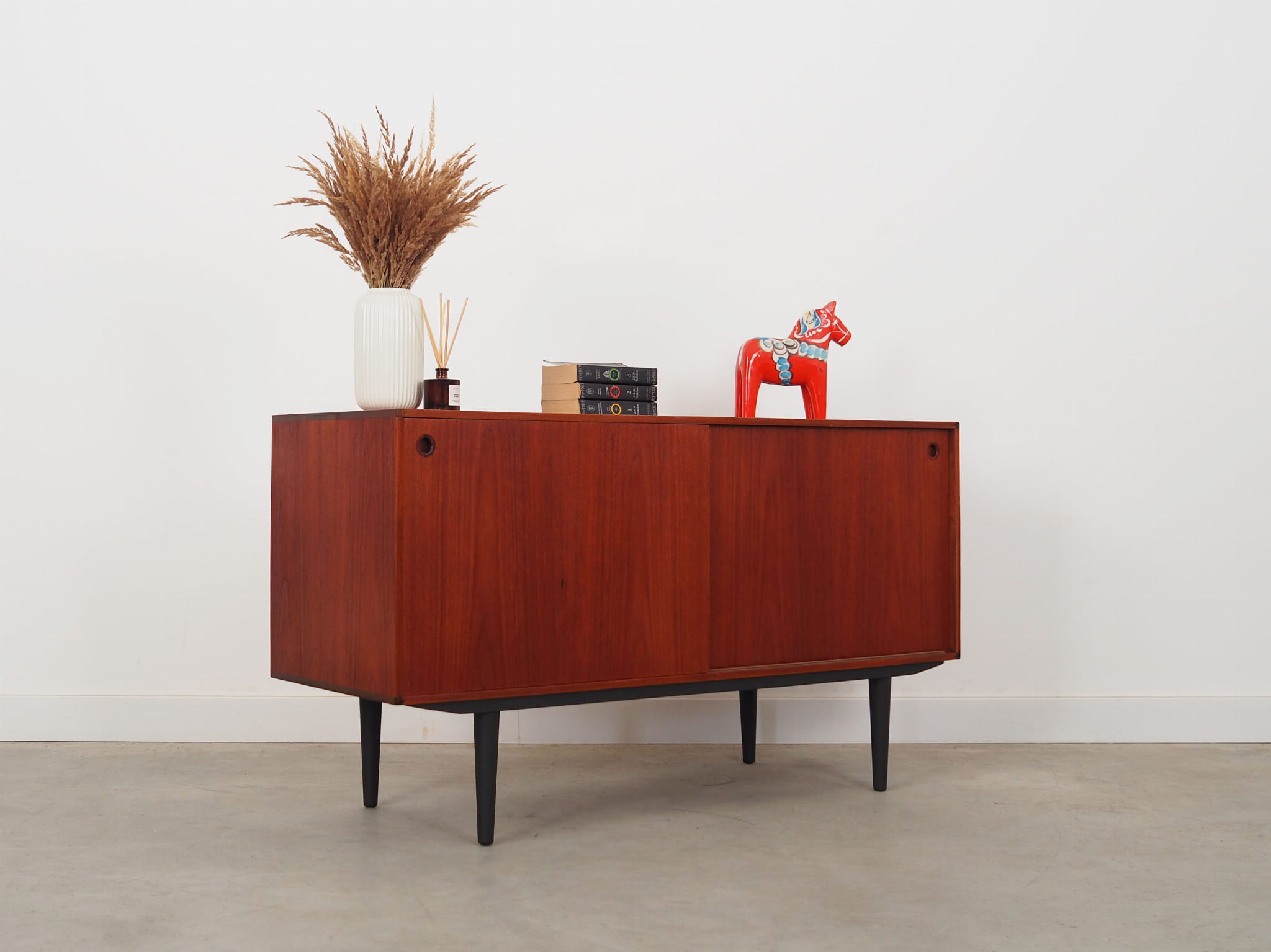 Vintage cabinet teak brown 1960s
