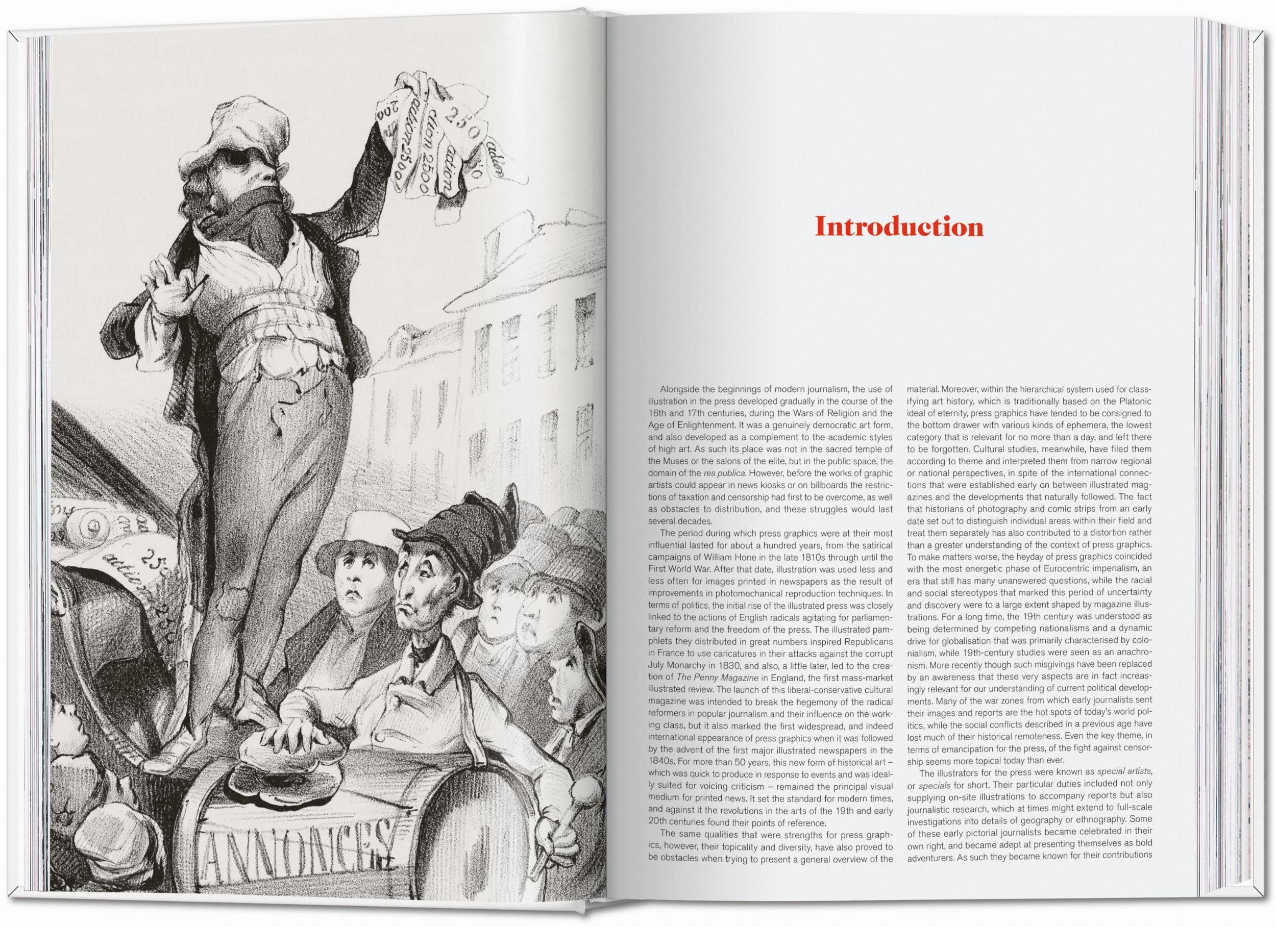 History of Press Graphics. 1819–1921