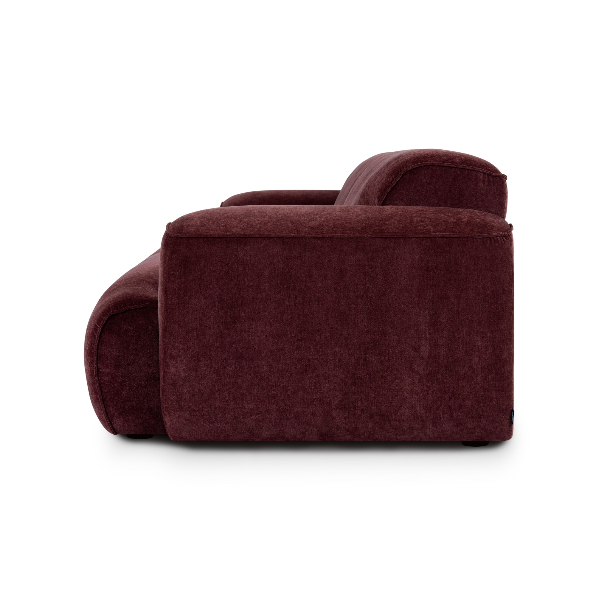 Greta Sofa 3-Sitzer Moss Burgundy