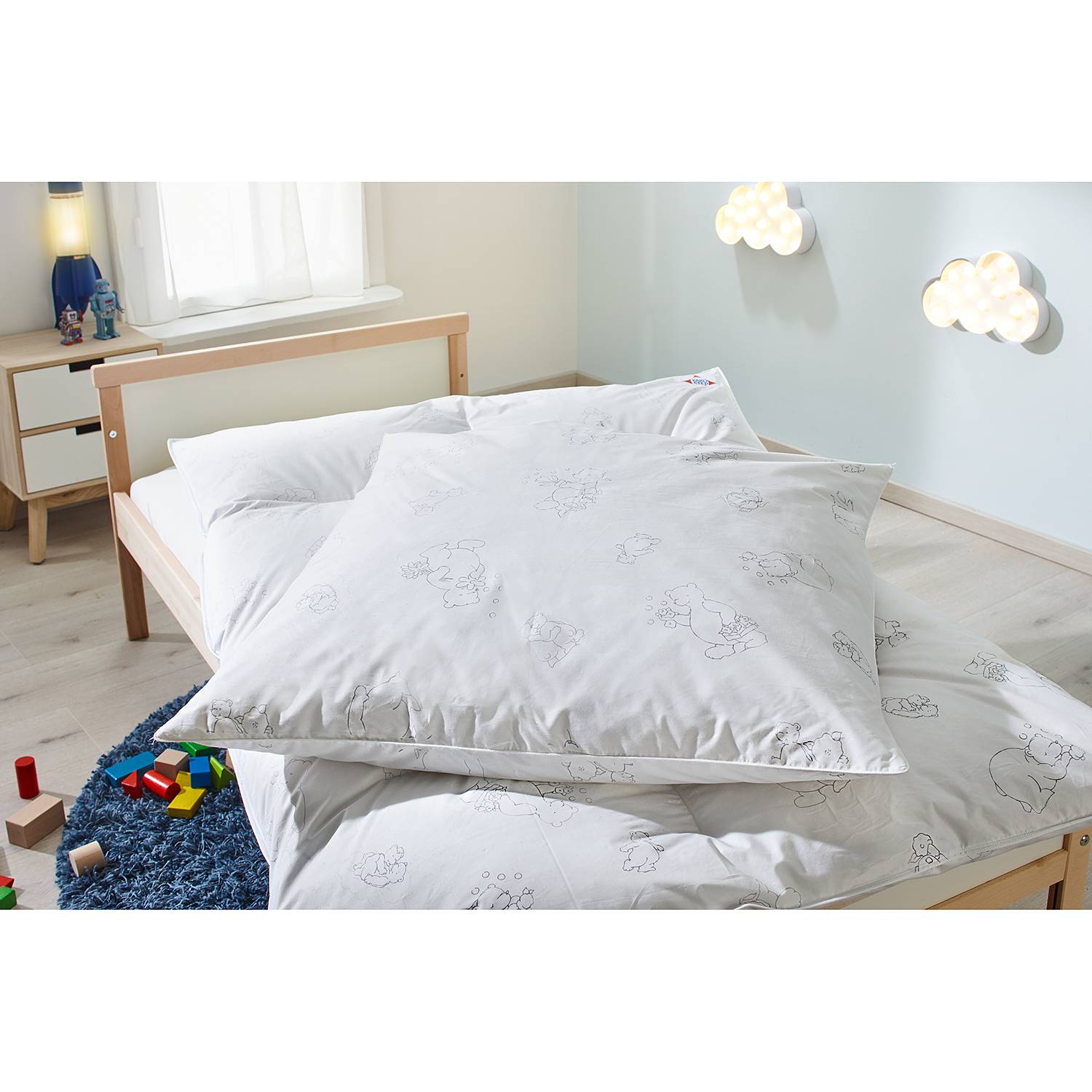 Babybettdecke Tiffin Weiß